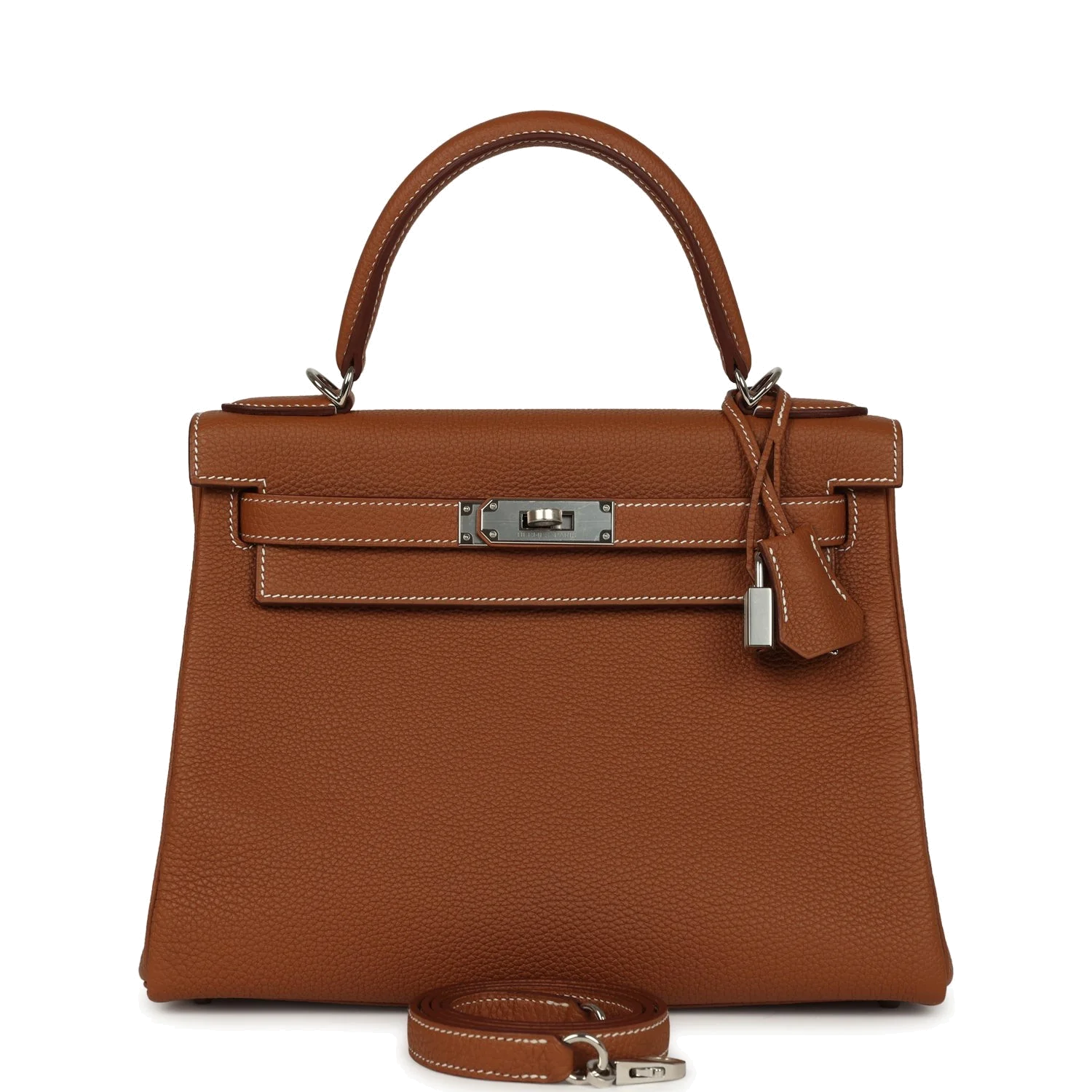 Hermes Kelly Retourne 28 Gold Togo Palladium Hardware — фото 2