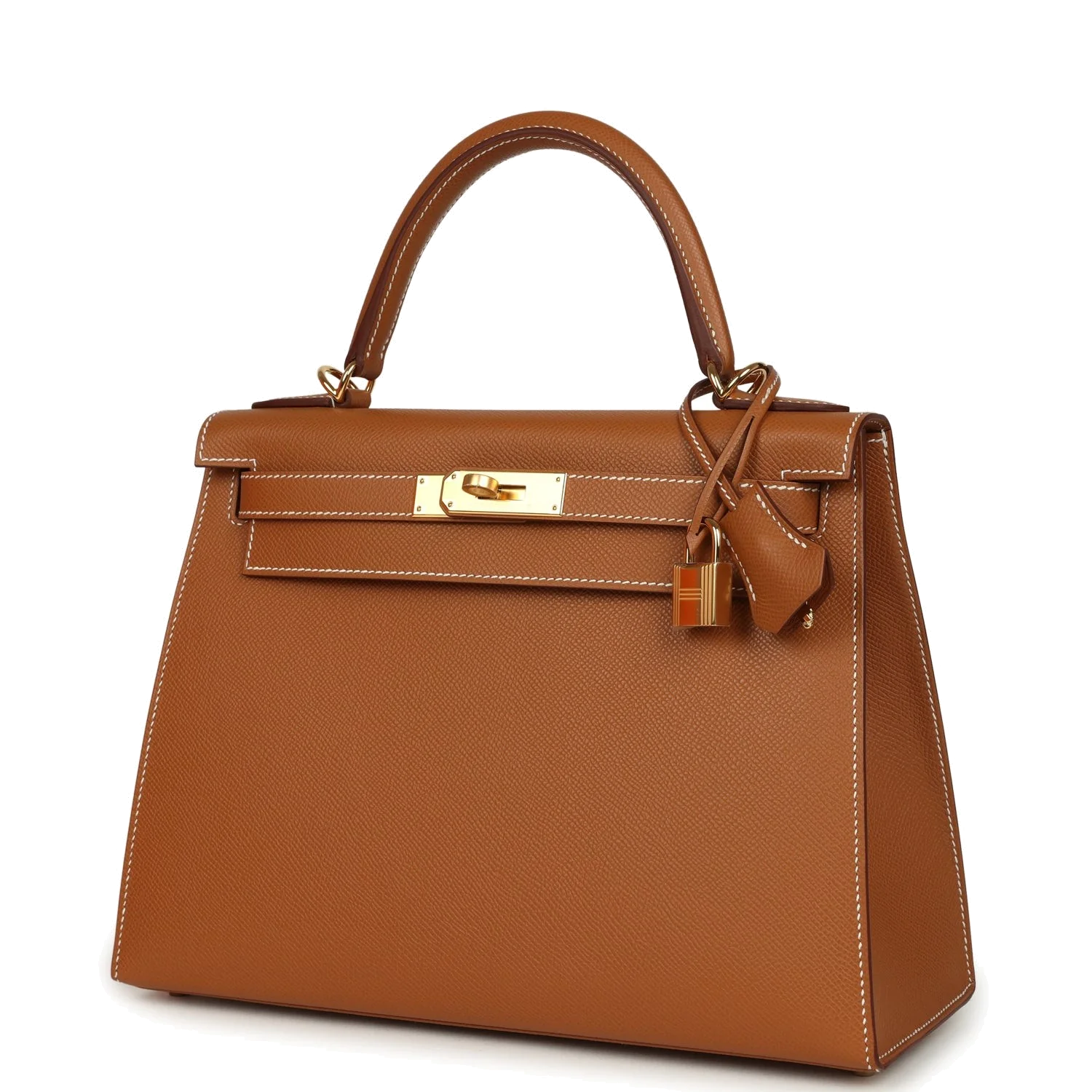 Hermes Kelly Sellier 28 Gold Epsom Gold Hardware — фото 4