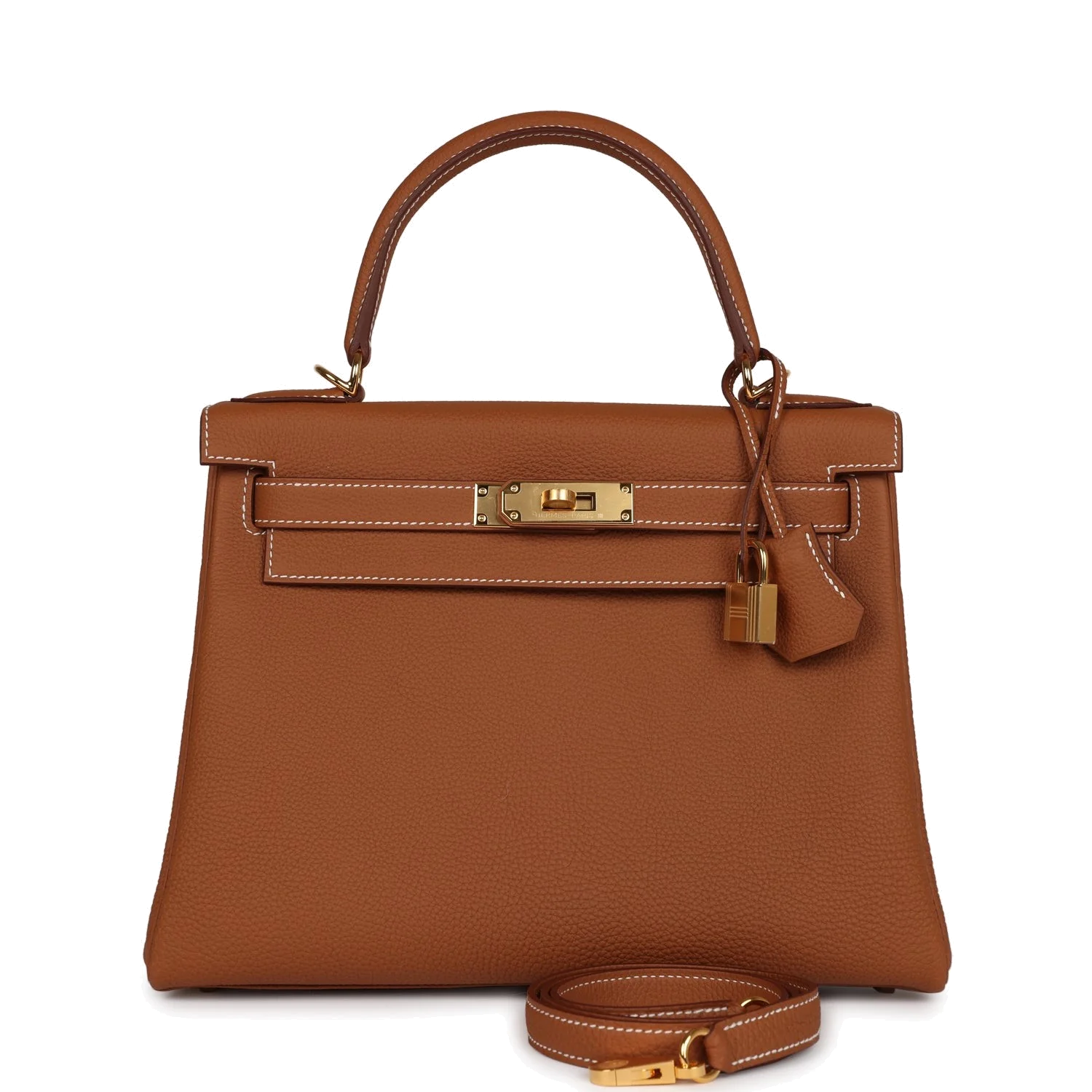 Hermes Kelly Retourne 28 Gold Togo Gold Hardware — фото 2