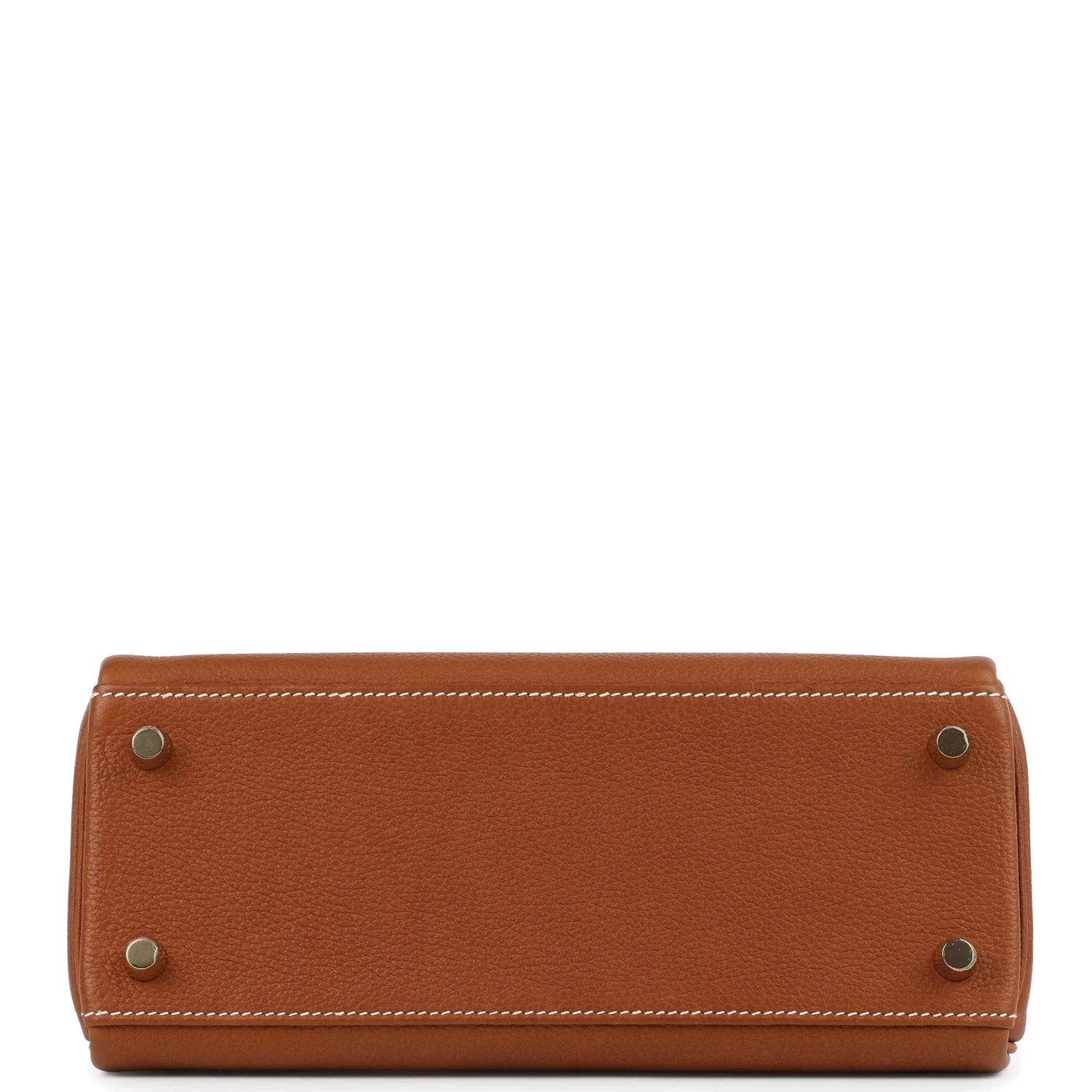 Hermes Kelly Retourne 25 Fauve Barenia Faubourg Gold Hardware — фото 8