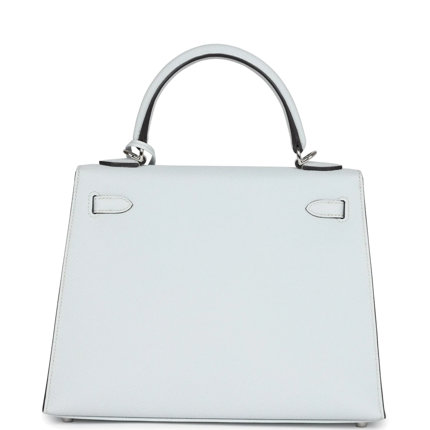 Hermes Kelly Sellier 25 Gris Platine Epsom Electrum Hardware — фото 5