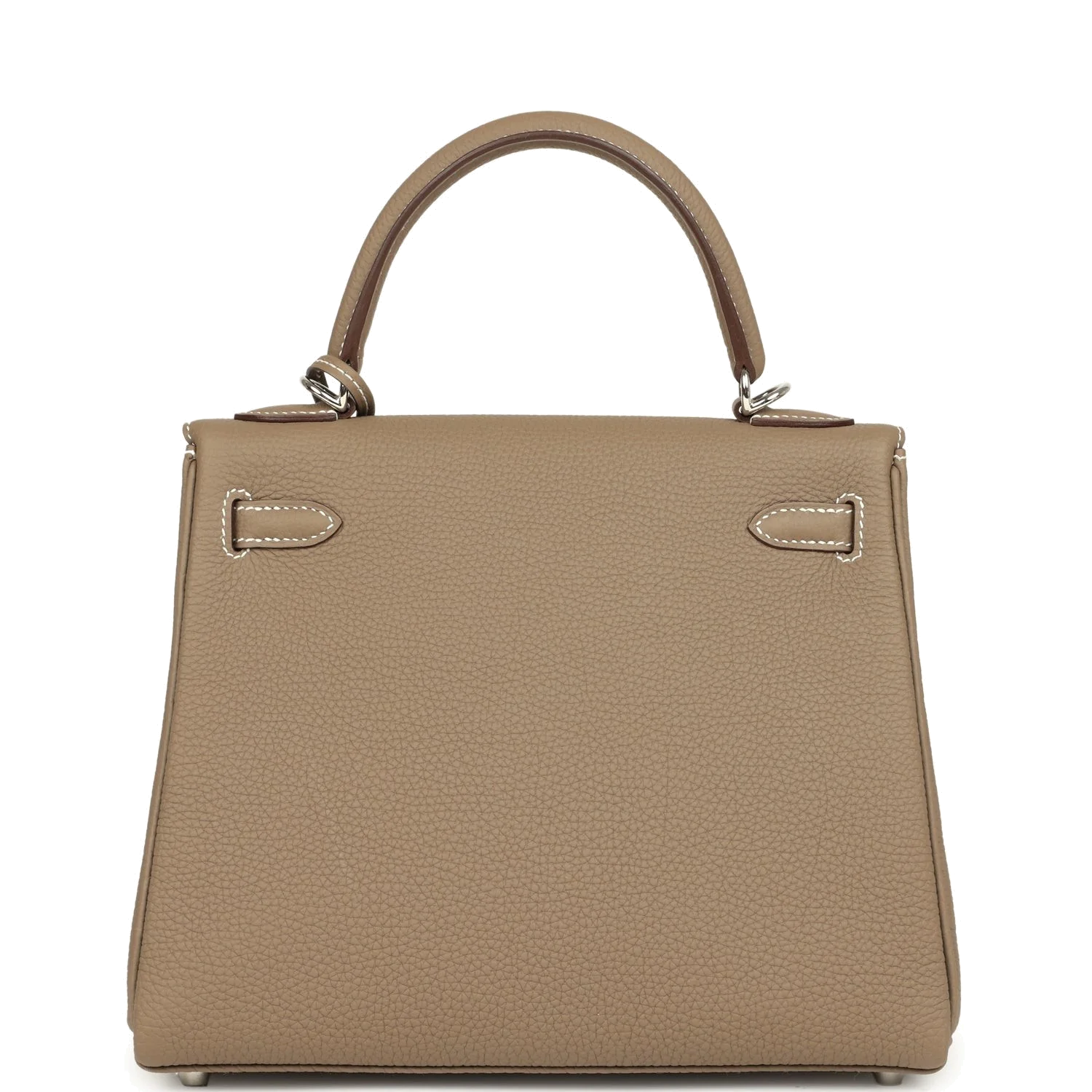 Hermes Kelly Retourne 25 Etoupe Togo Palladium Hardware — фото 5