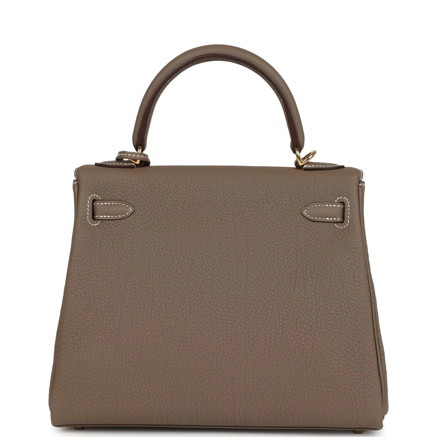 Hermes Kelly Retourne 25 Etoupe Togo Gold Hardware — фото 6