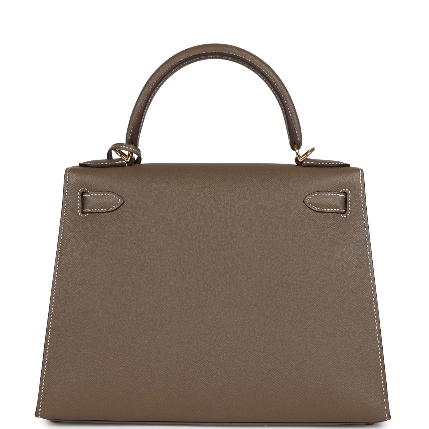 Hermes Kelly Sellier 28 Etoupe Epsom Gold Hardware — фото 6