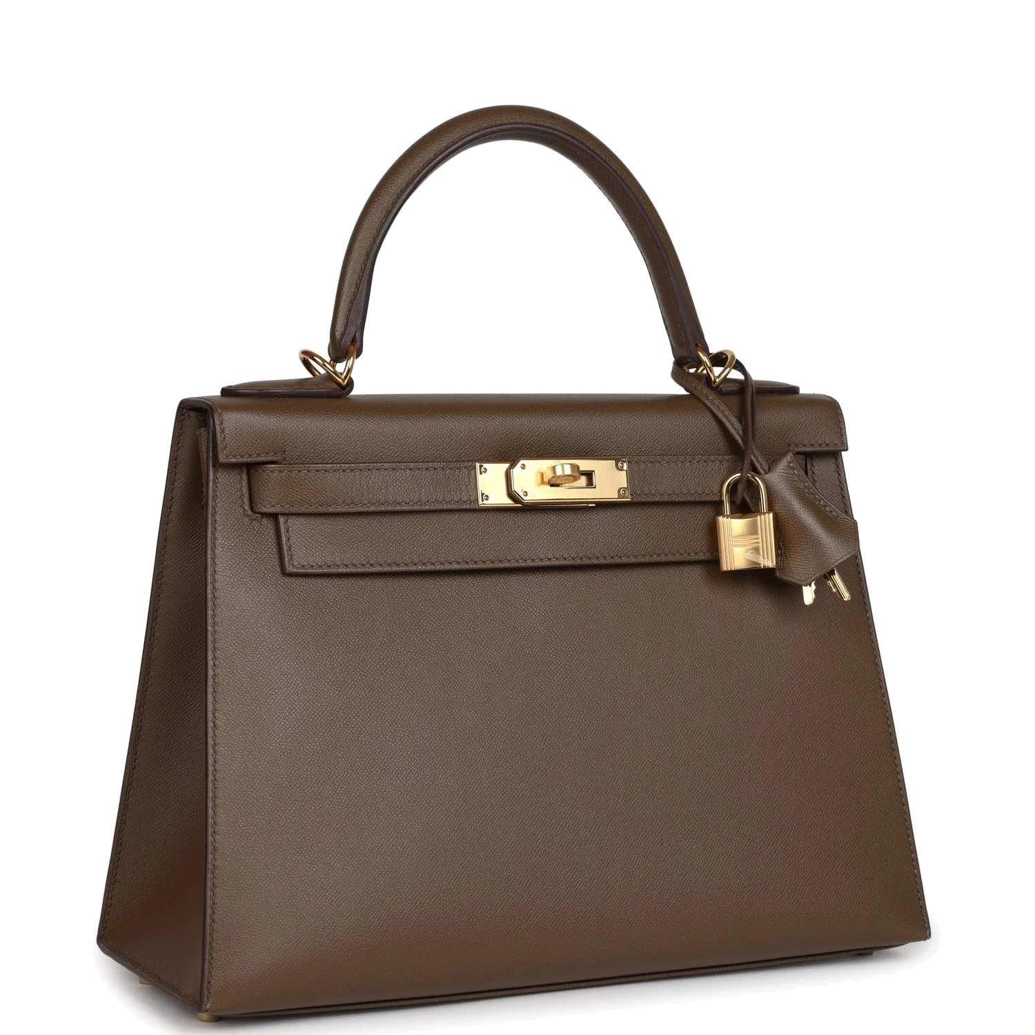Hermes Kelly Sellier 28 Toundra Madame Gold Hardware — фото 3