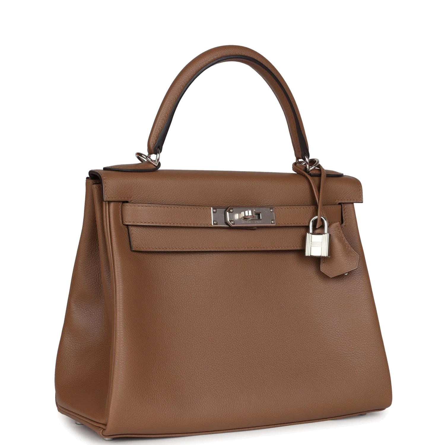 Hermes Kelly Retourne 28 Alezan Evercolor Palladium Hardware — фото 3