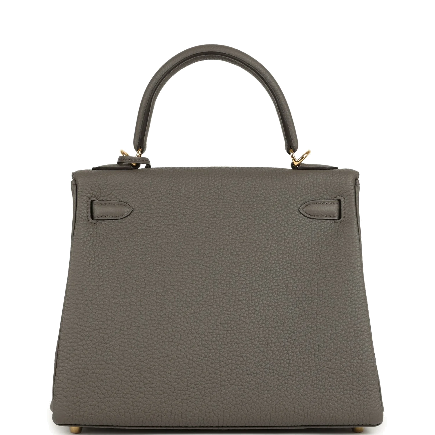 Hermes Kelly Retourne 25 Etain Togo Gold Hardware — фото 5