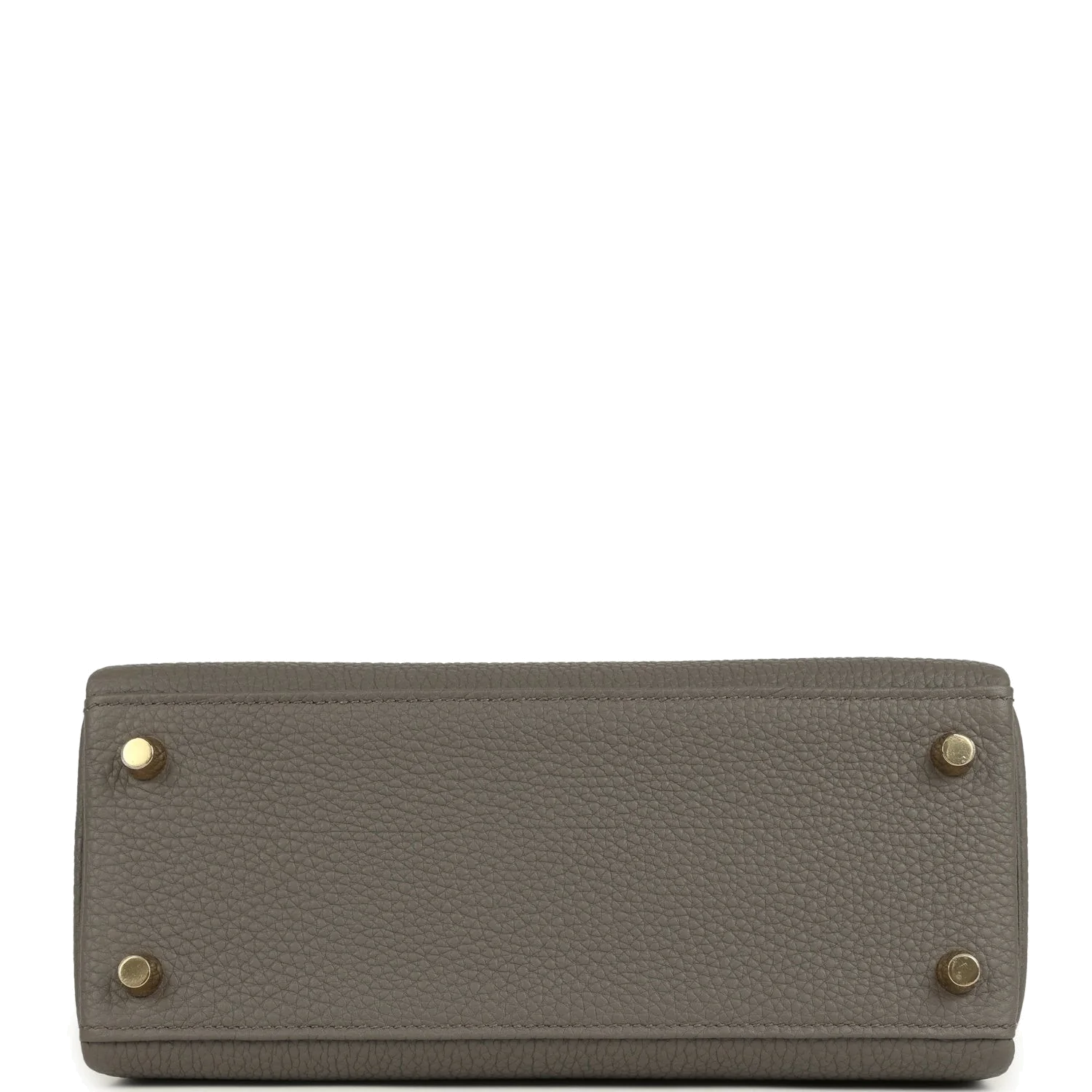 Hermes Kelly Retourne 25 Etain Togo Gold Hardware — фото 7