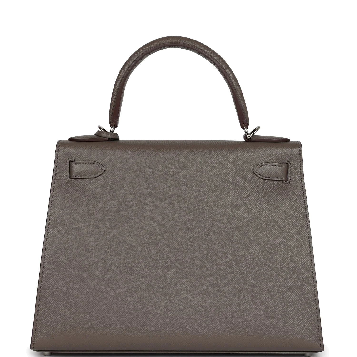 Hermes Kelly Sellier 28 Etain Epsom Palladium Hardware — фото 5
