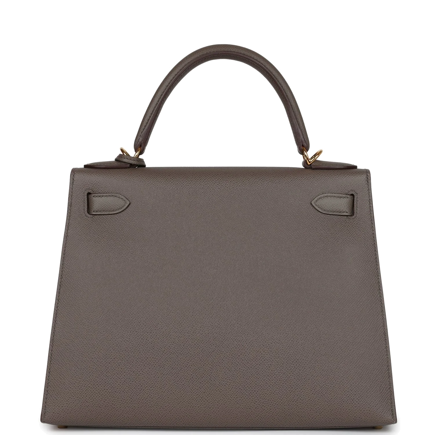 Hermes Kelly Sellier 28 Etain Epsom Gold Hardware — фото 5