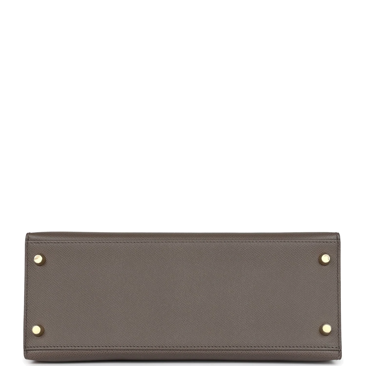 Hermes Kelly Sellier 28 Etain Epsom Gold Hardware — фото 7