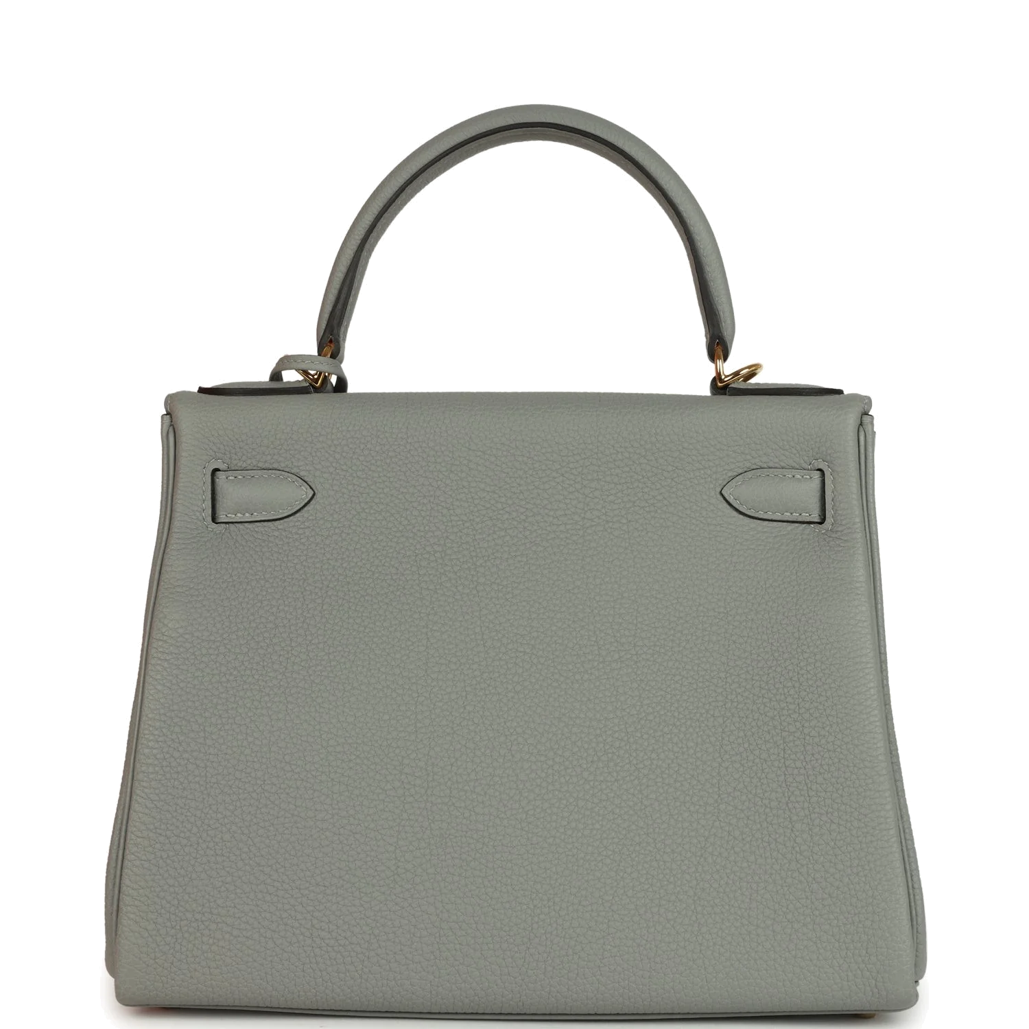 Hermes Kelly Retourne 28 Gris Mouette Togo Gold Hardware — фото 6