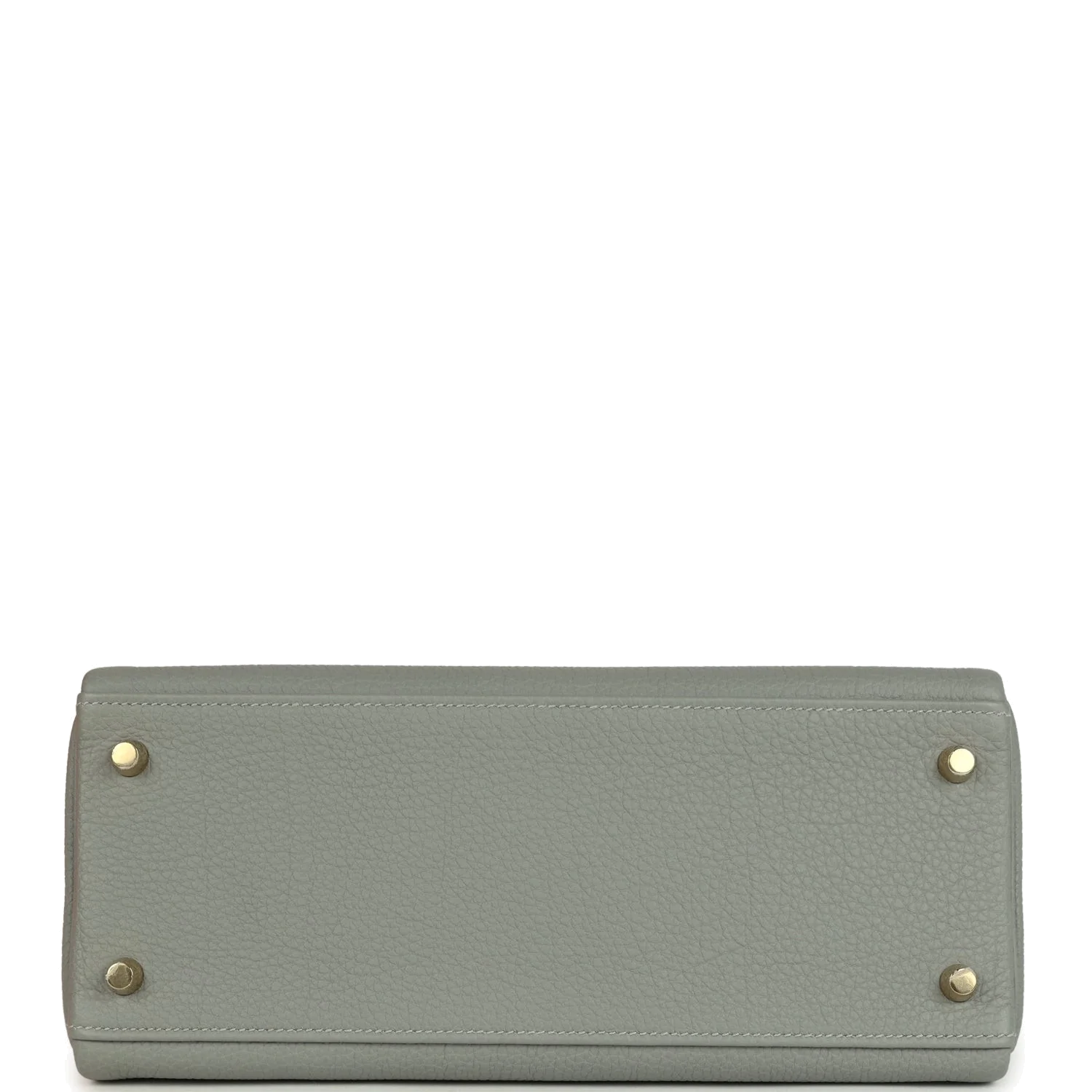 Hermes Kelly Retourne 28 Gris Mouette Togo Gold Hardware — фото 7