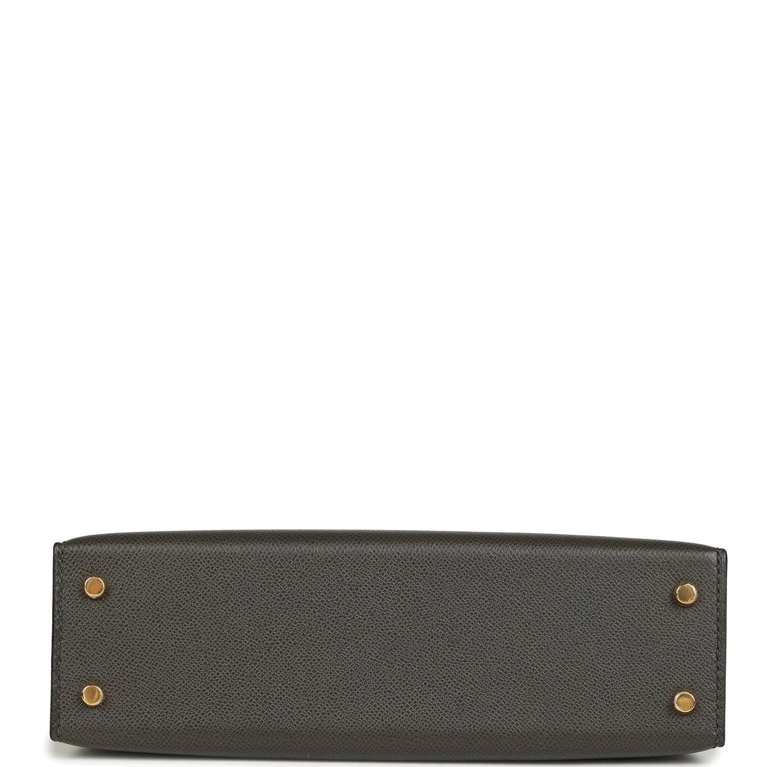 Hermes Kelly Sellier 20 Graphite Madame Gold Hardware — фото 7