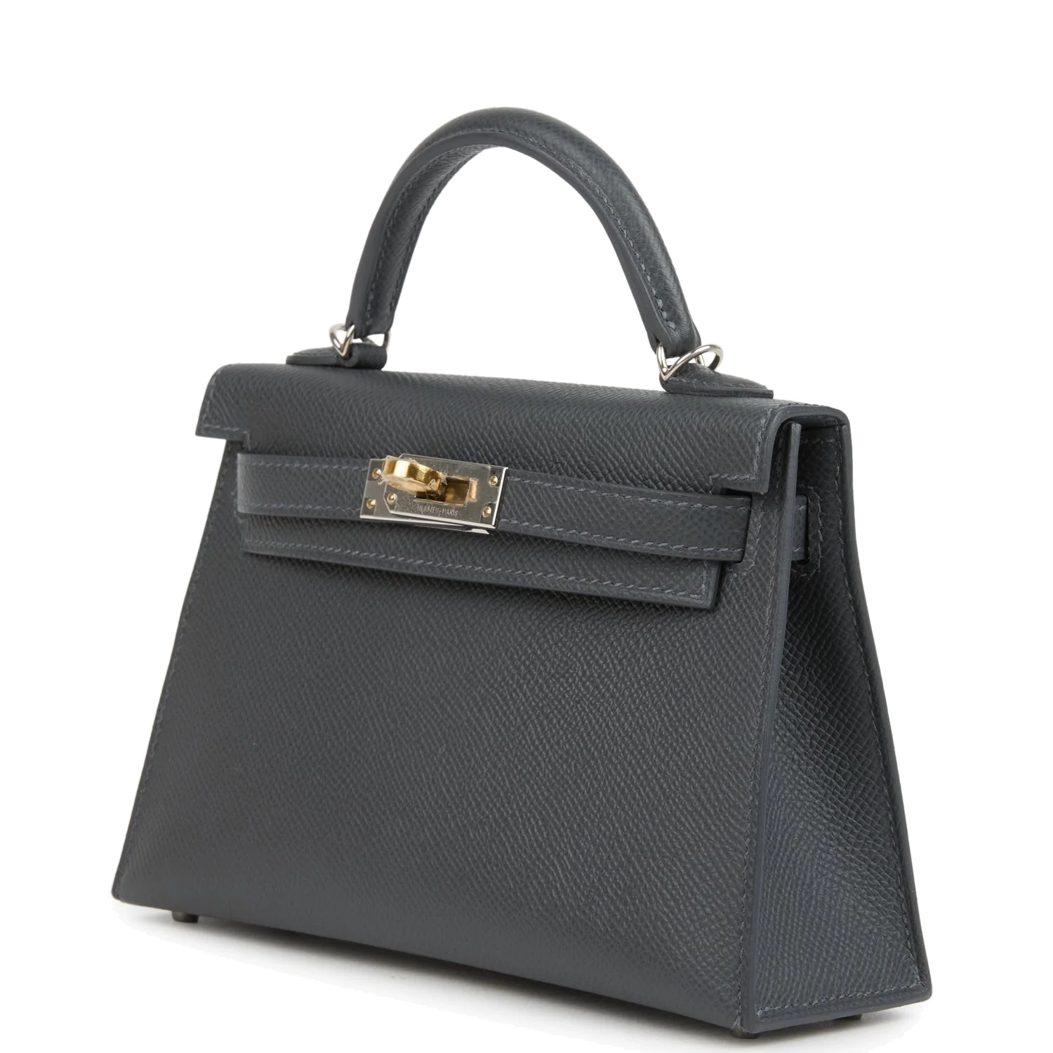 Hermes Kelly Sellier 20 Ardoise Epsom Electrum Hardware — фото 6