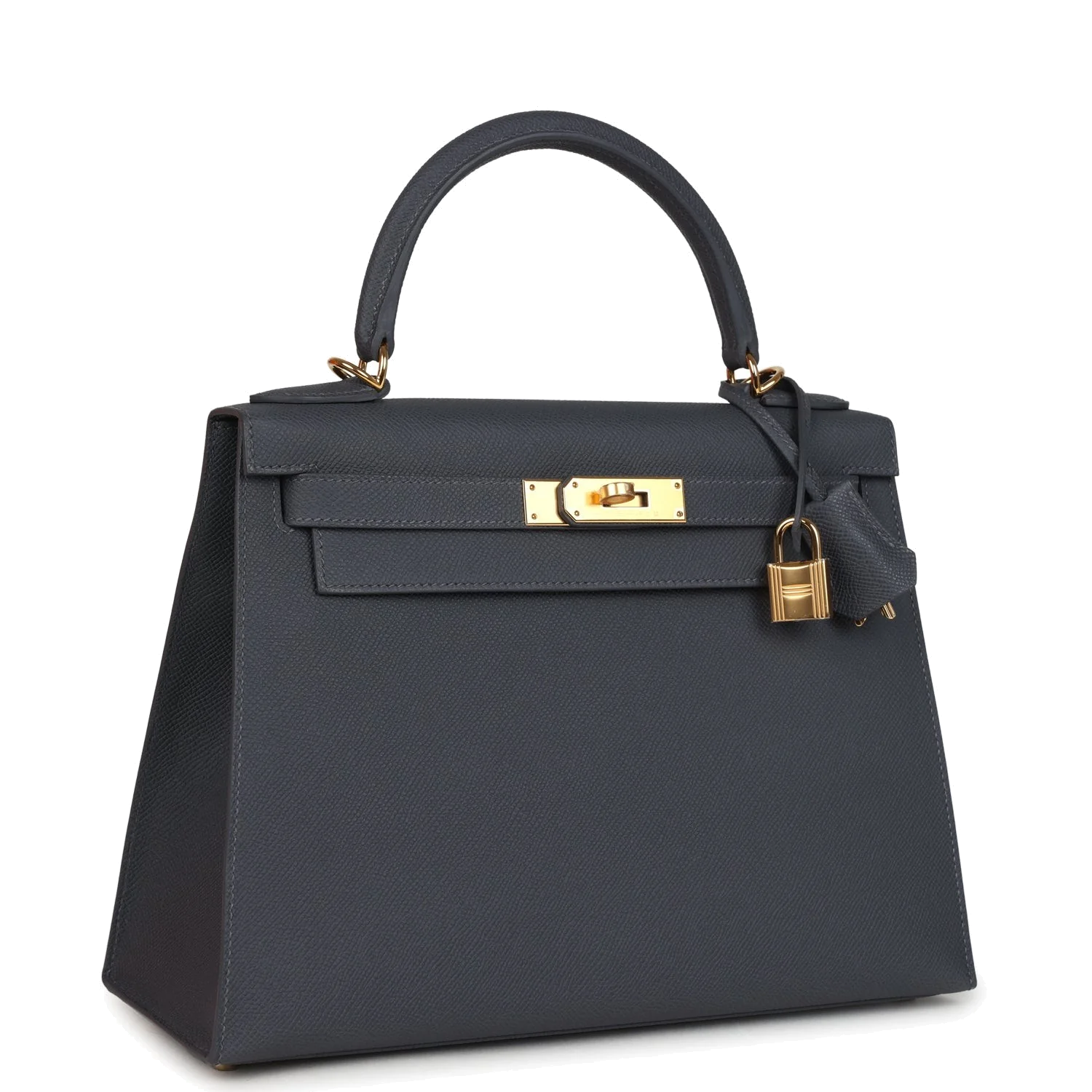 Hermes Kelly Sellier 28 Ardoise Epsom Gold Hardware — фото 3
