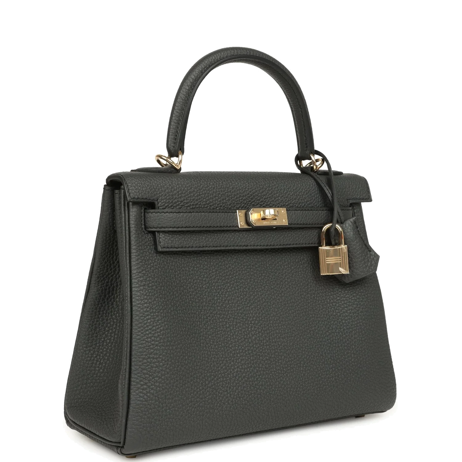 Hermes Kelly Retourne 25 Plomb Togo Permabrass Hardware — фото 3