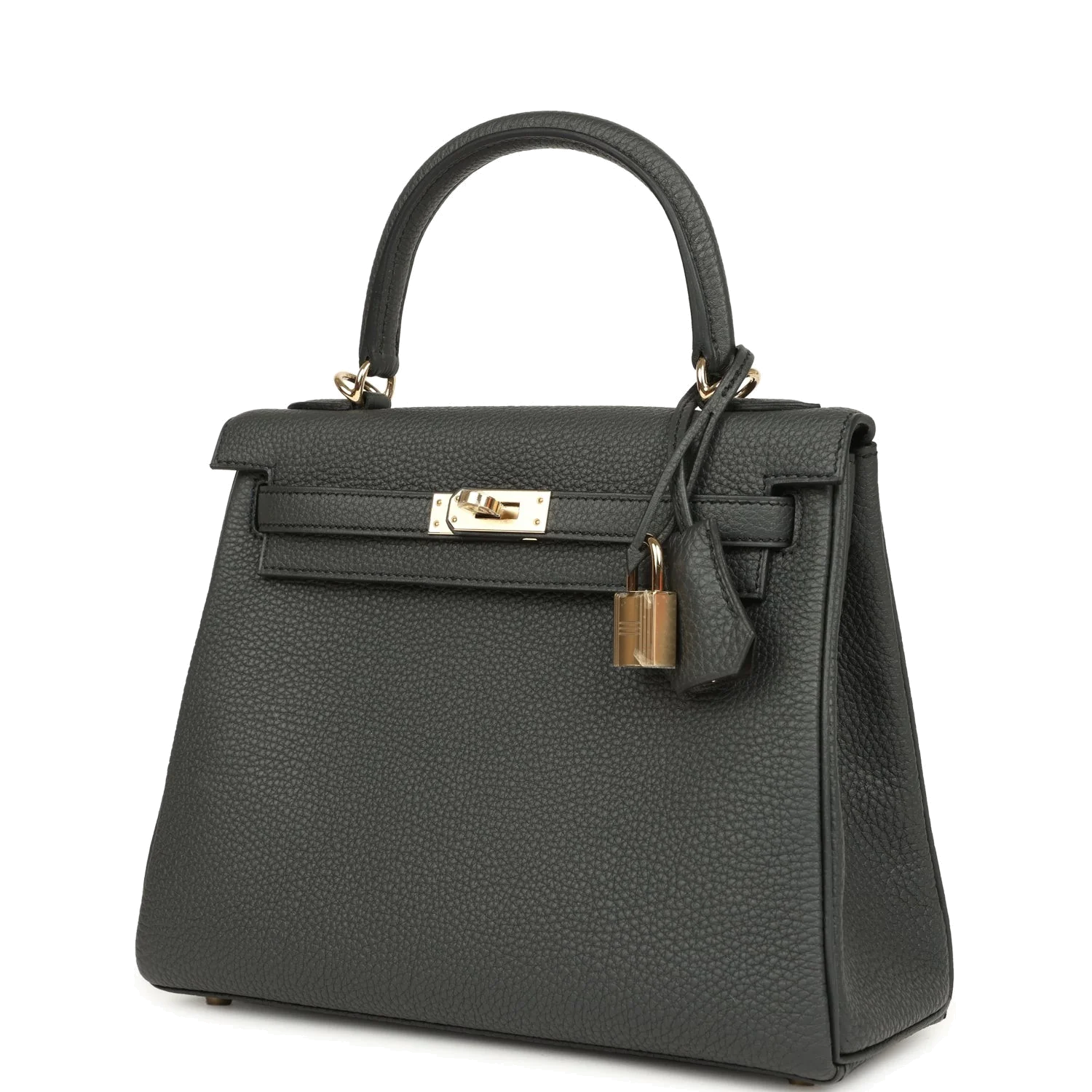 Hermes Kelly Retourne 25 Plomb Togo Permabrass Hardware — фото 6