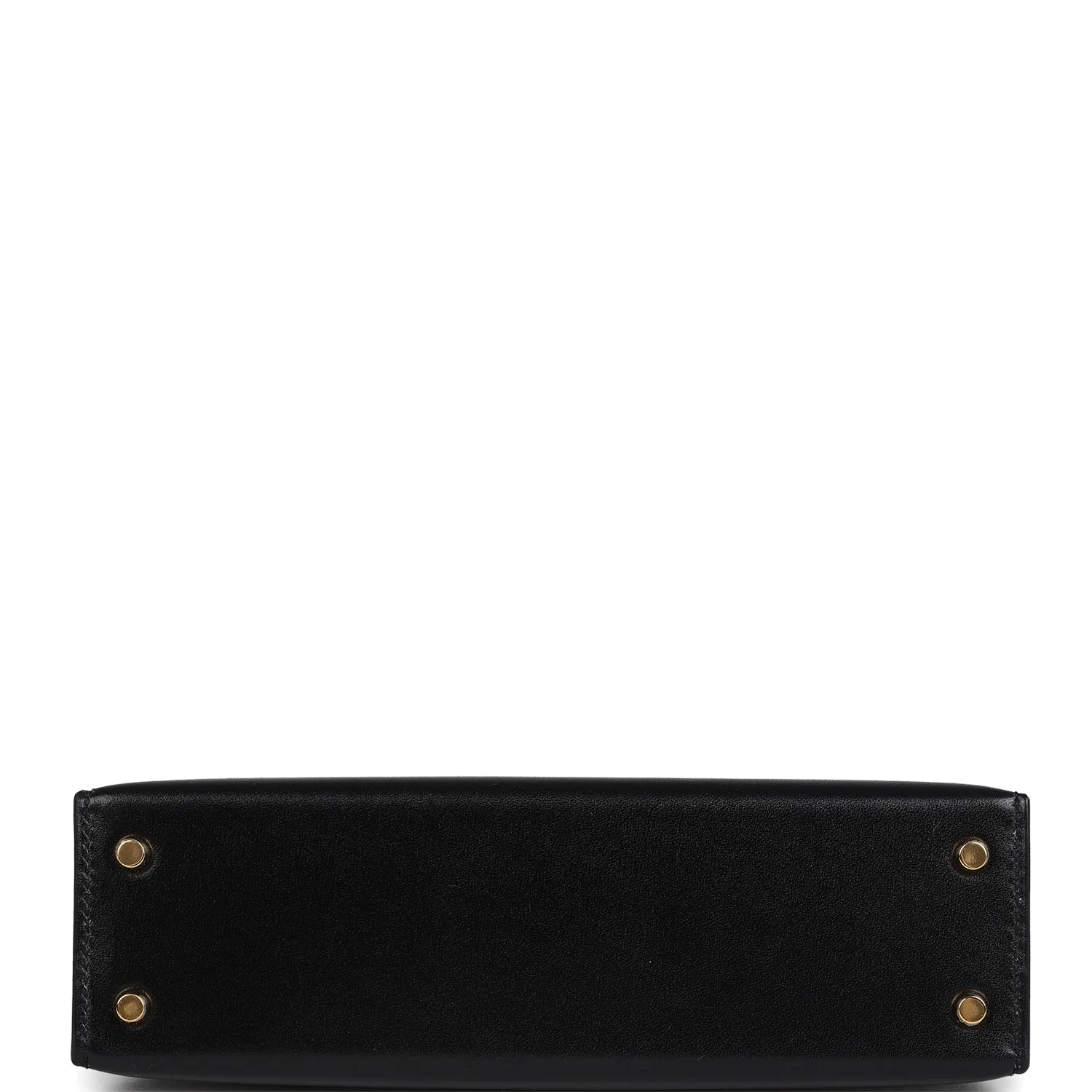 Hermes Kelly Sellier 20 Black Box Gold Hardware — фото 7