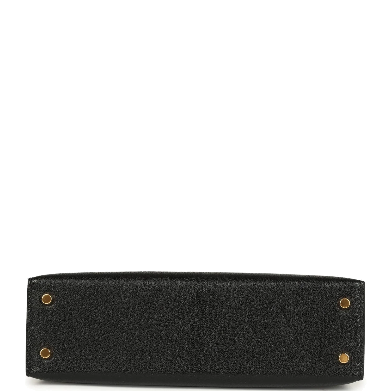 Hermes Kelly Sellier 20 Black Chevre Mysore Gold Hardware — фото 7