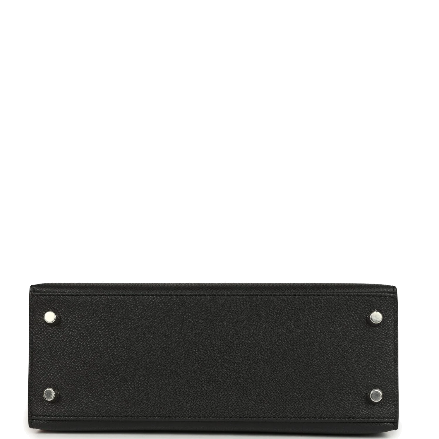 Hermes Kelly Sellier 25 Black Epsom Electrum Hardware — фото 7