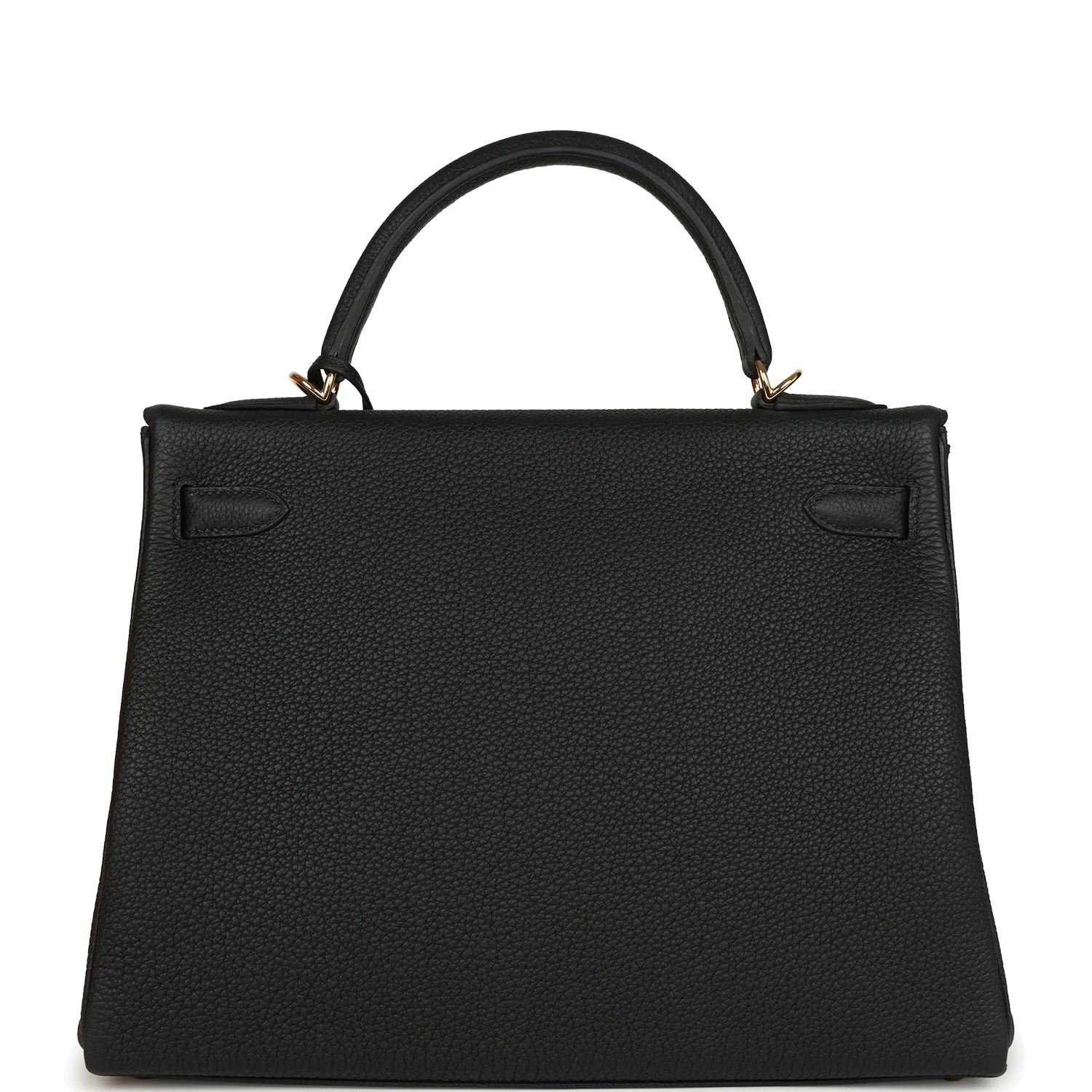 Hermes Kelly Retourne 32 Black Togo Gold Hardware — фото 6