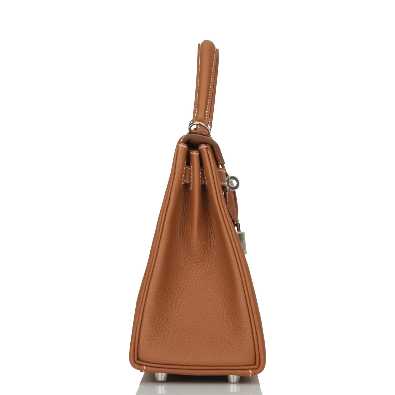 Hermes Kelly Retourne 25 Gold Togo Palladium Hardware — фото 4
