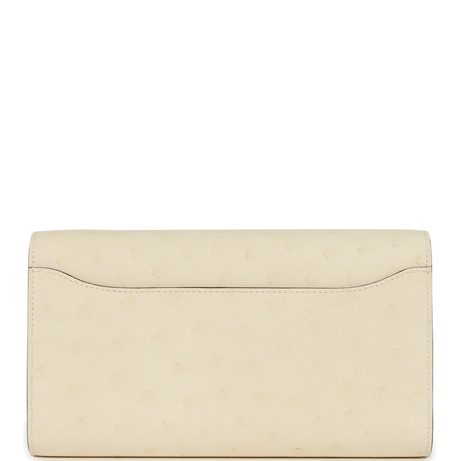 Hermes Constance Wallet To Go Nata Ostrich Gold Hardware — фото 5