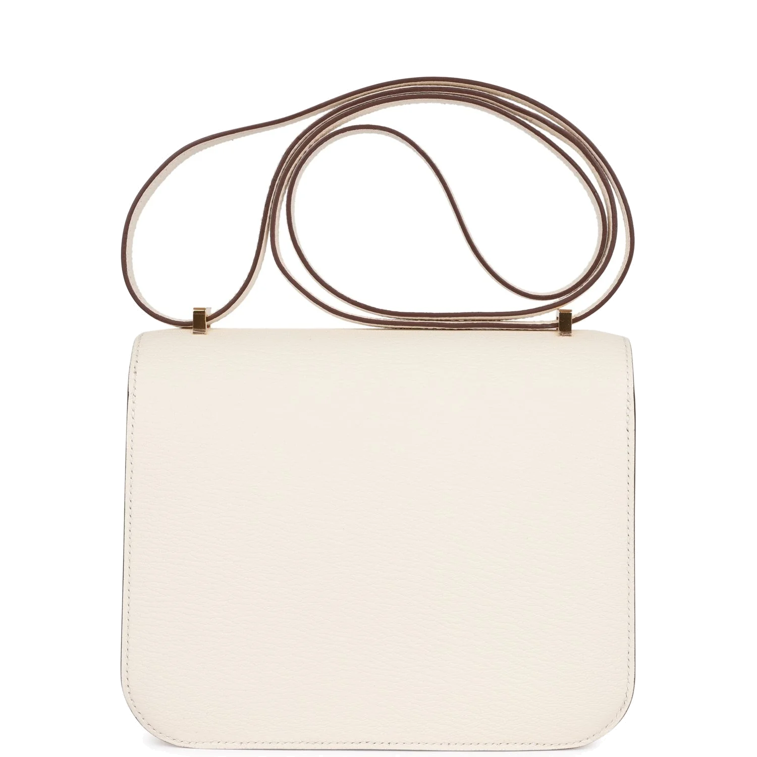 Hermes Constance 18 Nata Chevre Mysore Gold Hardware Ната Chevre — фото 5