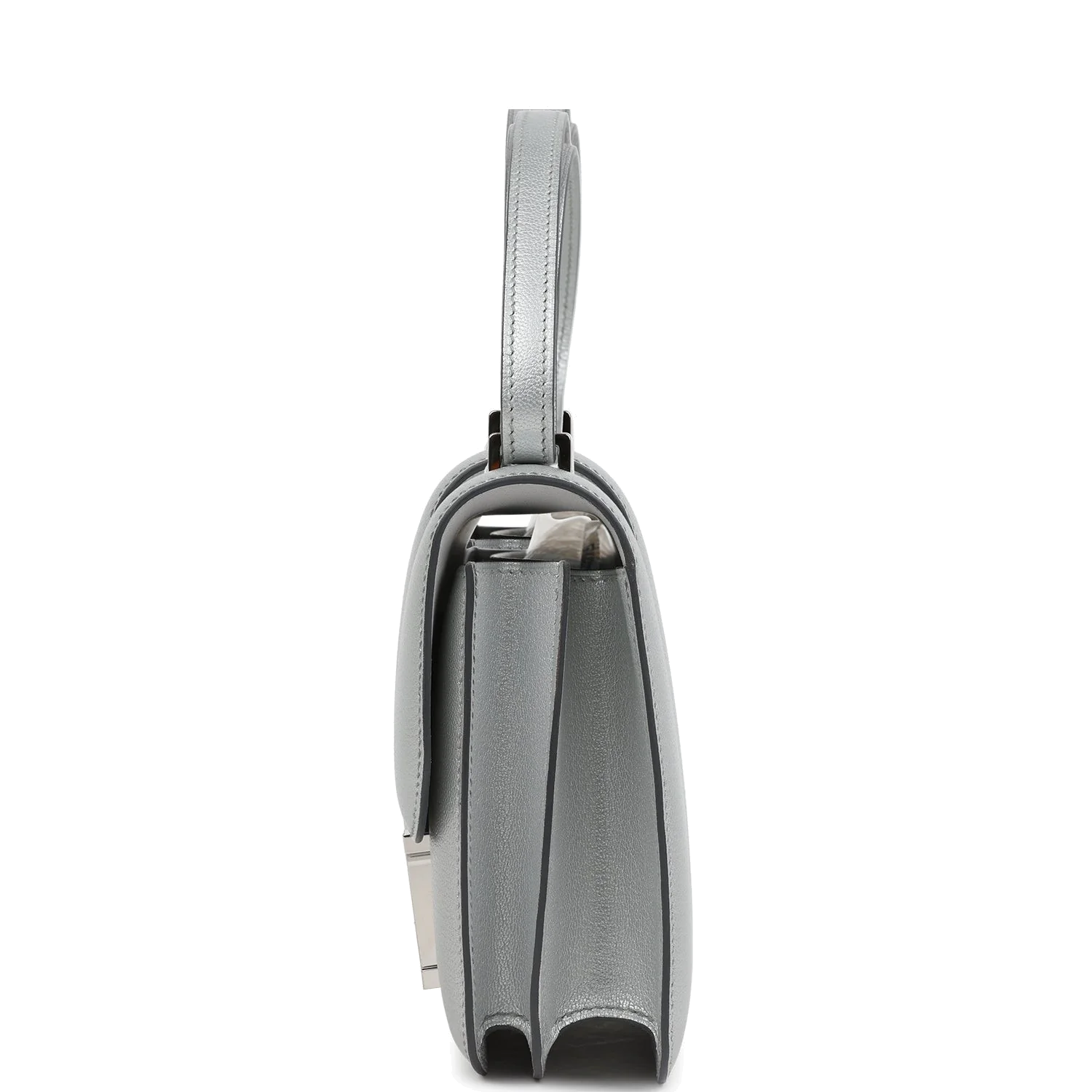 Hermes Constance 18 Argent Chevre Chamkilight Palladium Hardware Серебристый Chevre — фото 4