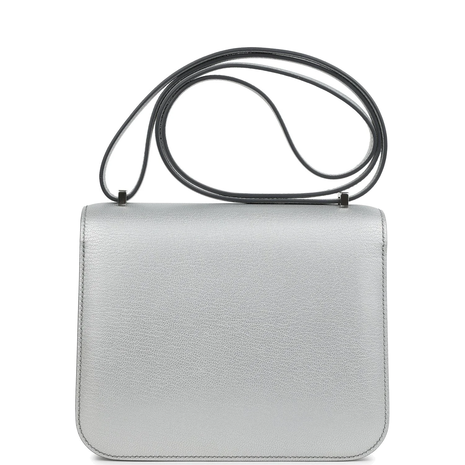Hermes Constance 18 Argent Chevre Chamkilight Palladium Hardware Серебристый Chevre — фото 5