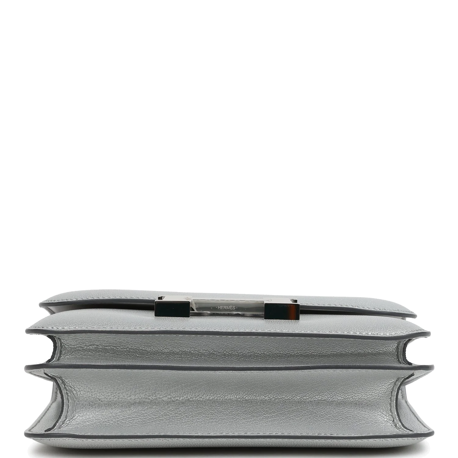 Hermes Constance 18 Argent Chevre Chamkilight Palladium Hardware Серебристый Chevre — фото 7