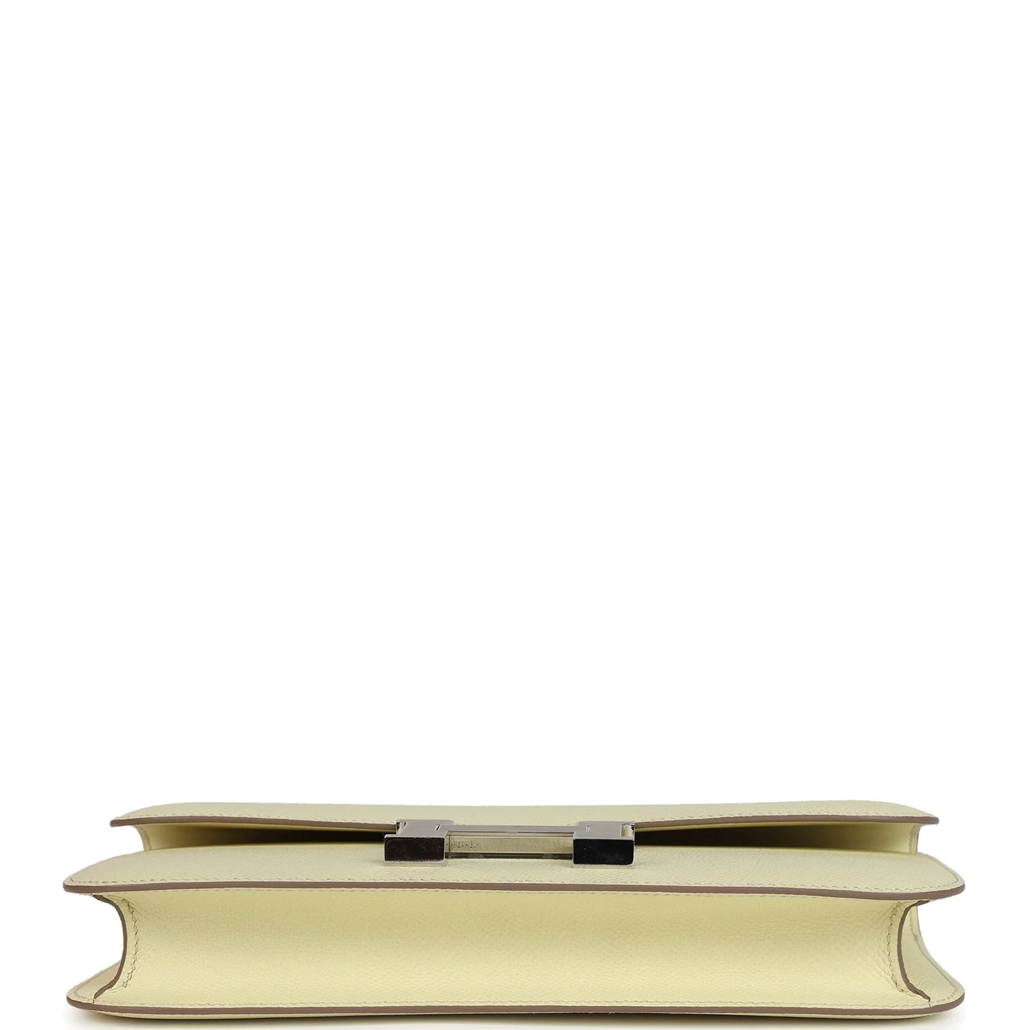 Hermes Constance Elan Jaune Milton Epsom Palladium Hardware — фото 7