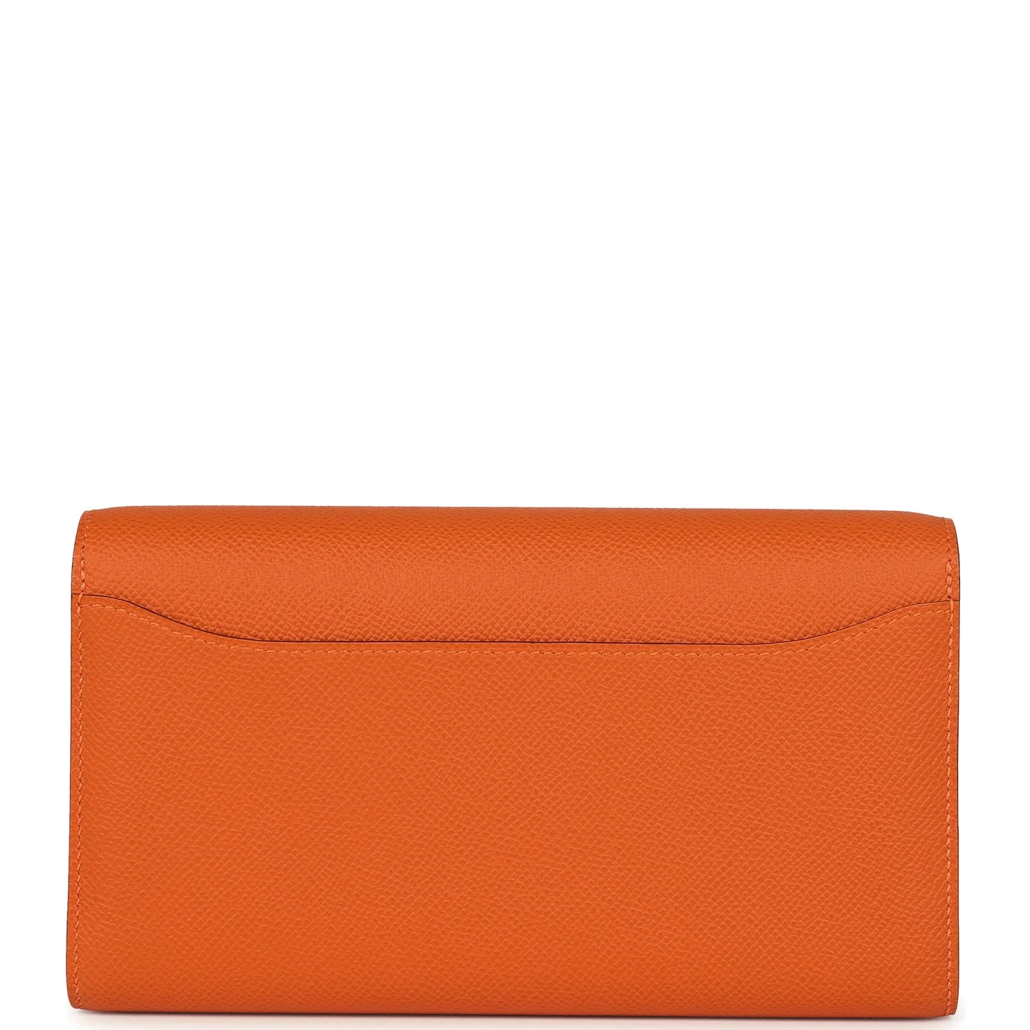 Hermes Constance Wallet To Go Orange Epsom Palladium Hardware — фото 5