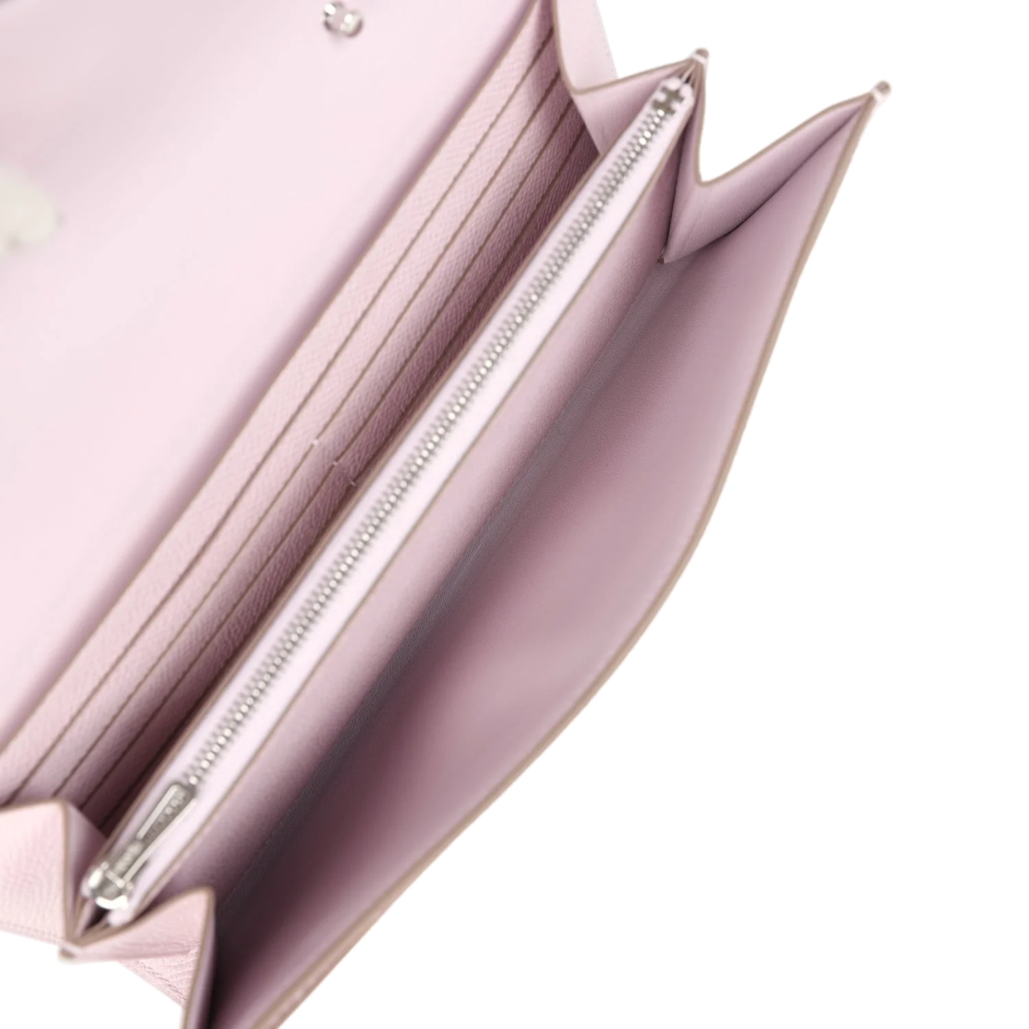 Hermes Constance Wallet To Go Mauve Pale Epsom Palladium Hardware — фото 8