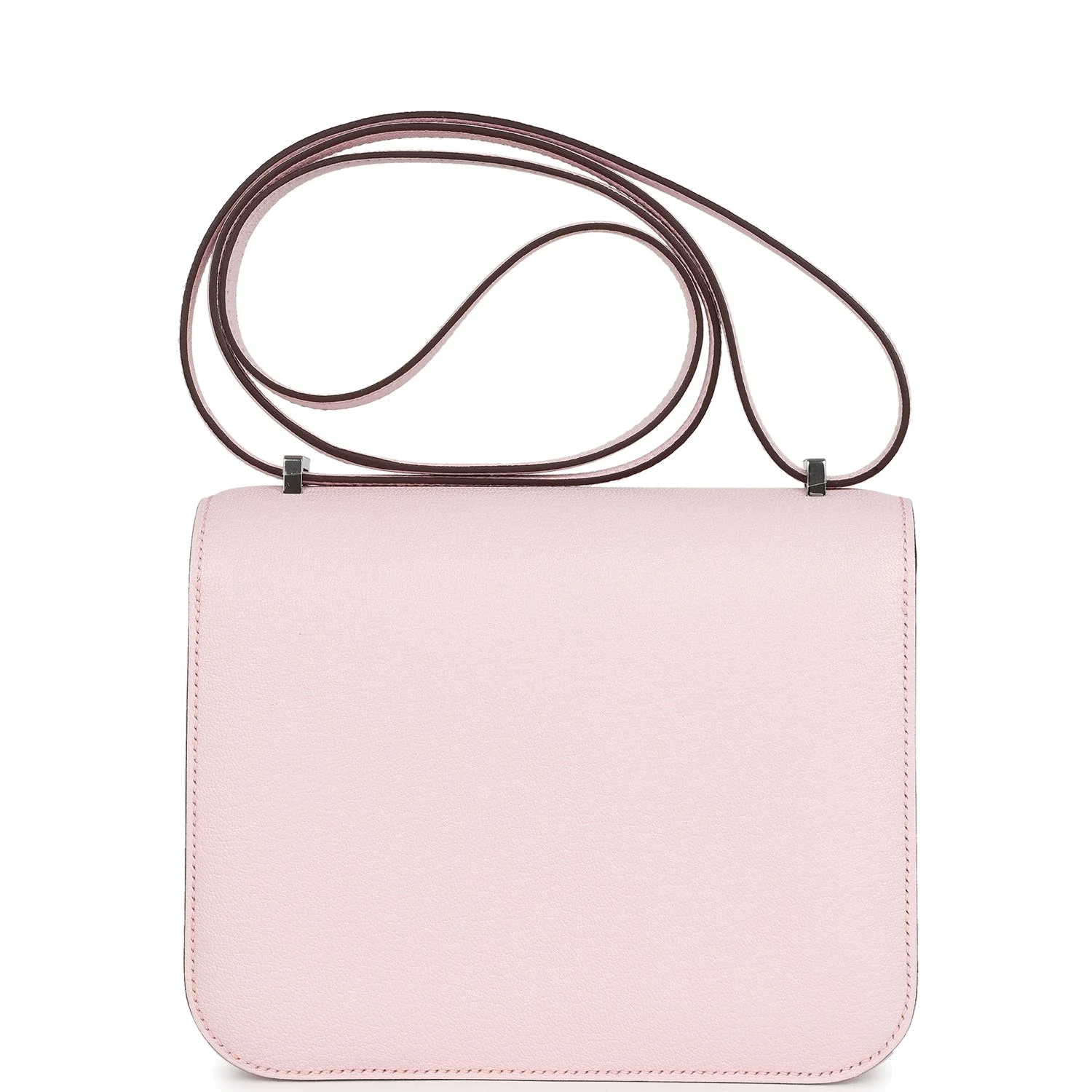Hermes Constance 18 Rose Darling Chevre Mysore Palladium Hardware Розовый дарлинг — фото 5