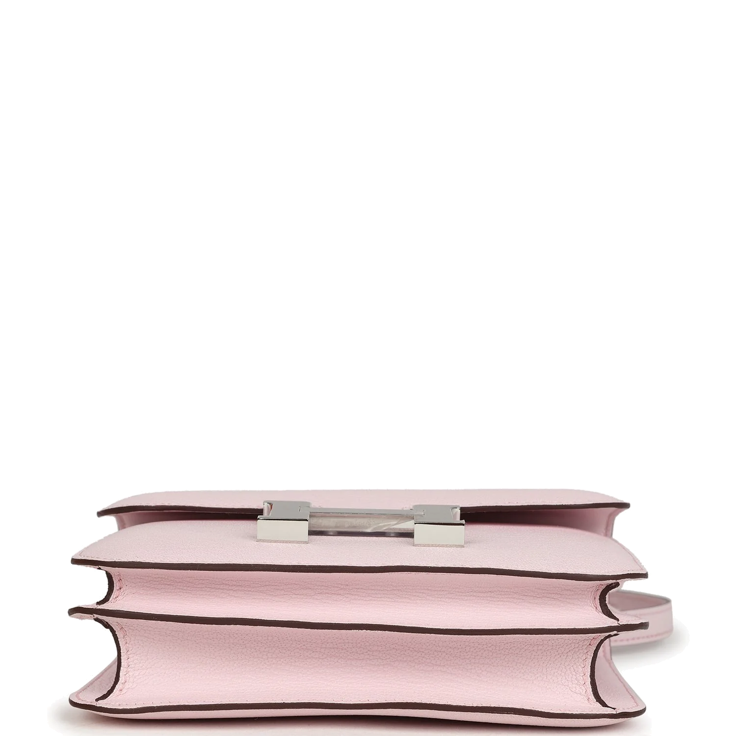 Hermes Constance 18 Rose Darling Chevre Mysore Palladium Hardware Розовый дарлинг — фото 7