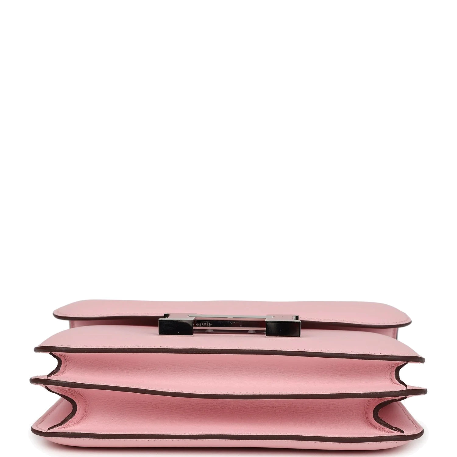 Hermes Constance 18 Rose Sakura Swift Palladium Hardware Розовый Сакура — фото 7