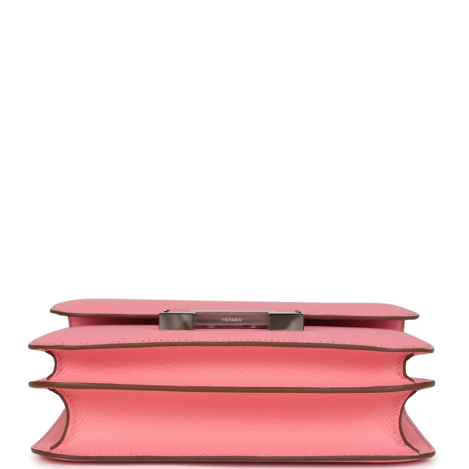 Hermes Constance 18 Rose Confetti Epsom Palladium Hardware Розовый конфетти — фото 7