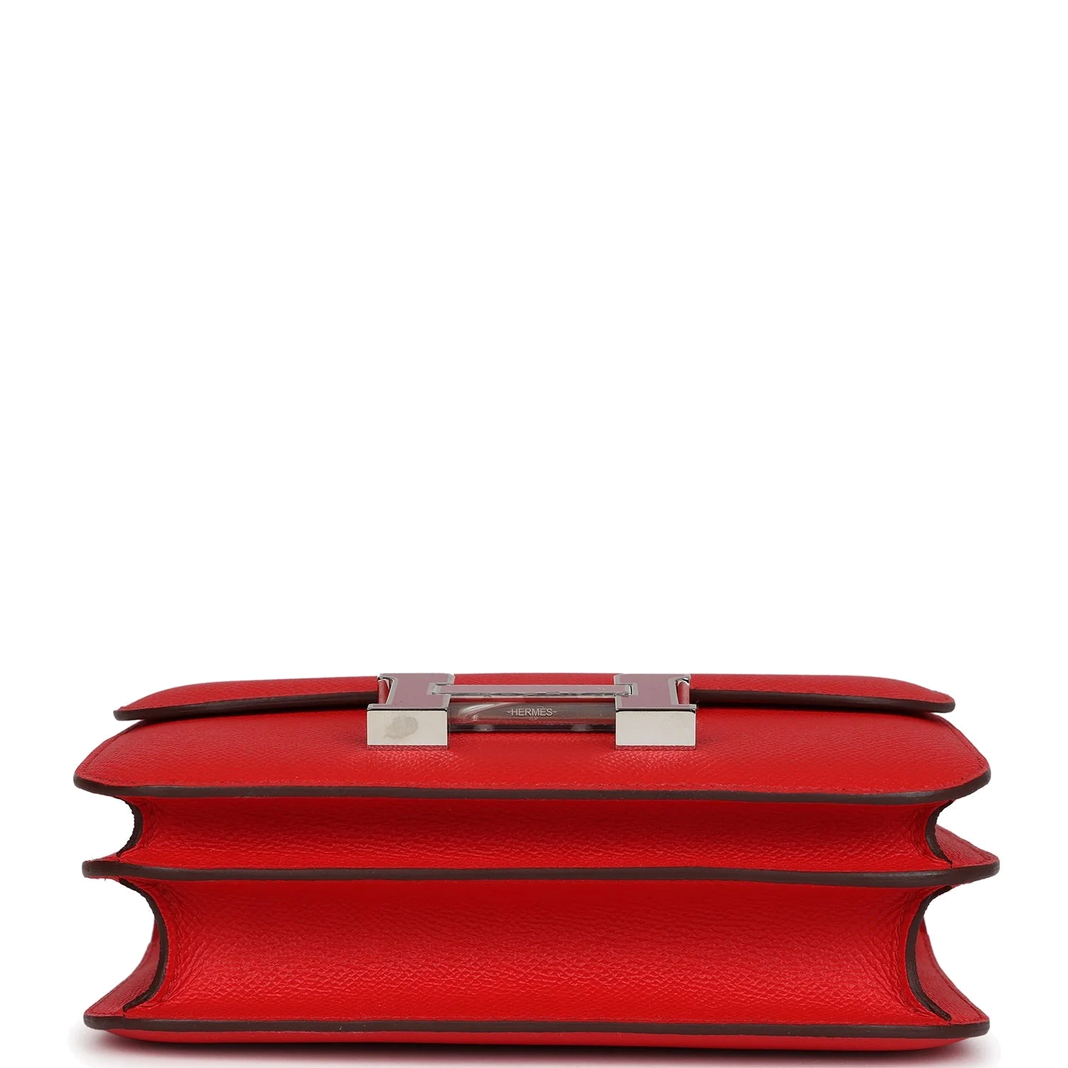 Hermes Constance 18 Rouge De Coeur Epsom Lacquered Palladium Hardware Красный De — фото 7