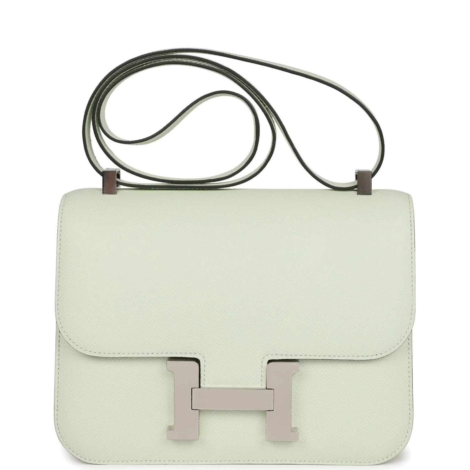 Hermes Constance 1-24 Vert Fizz Epsom Palladium Hardware — фото 1