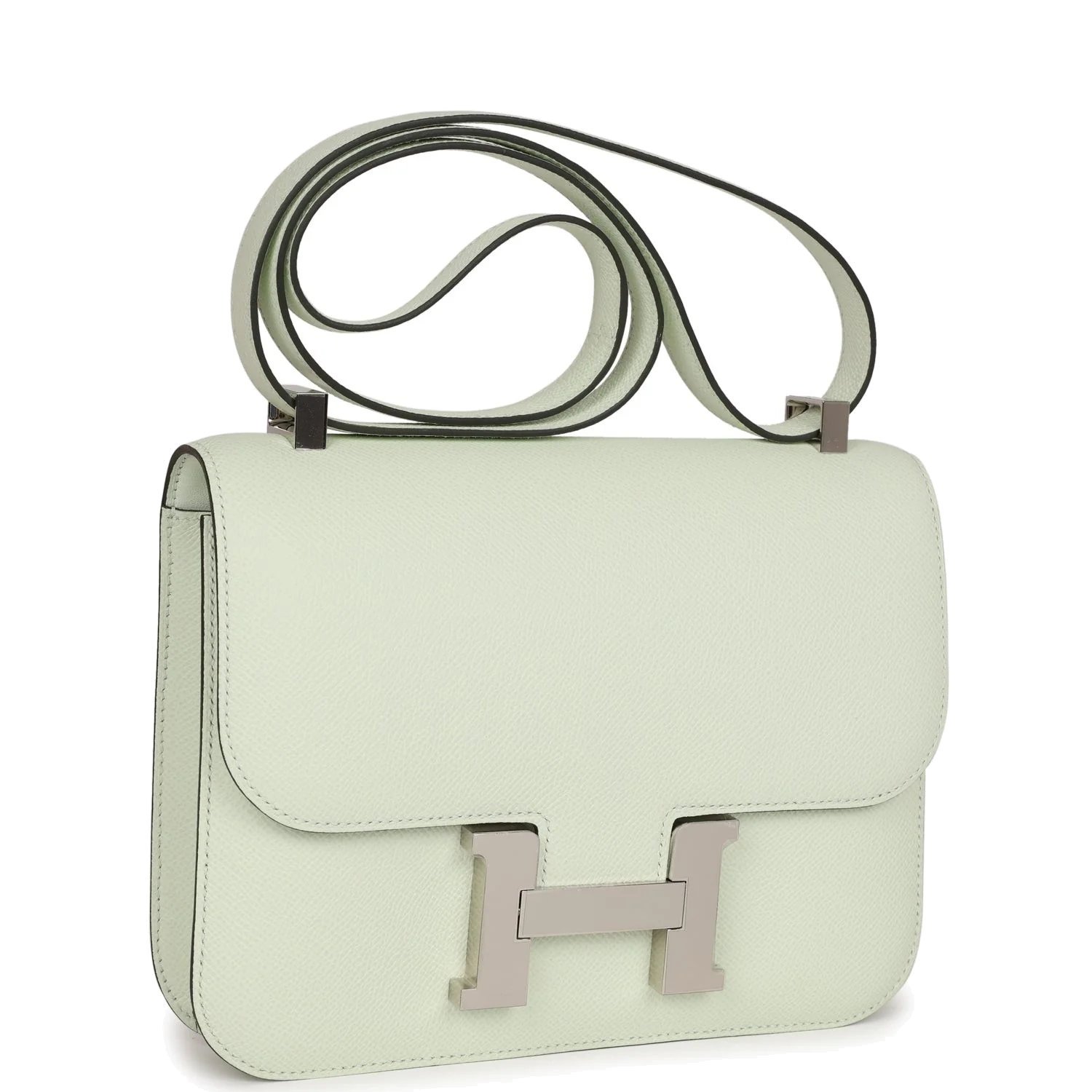 Hermes Constance 1-24 Vert Fizz Epsom Palladium Hardware — фото 3