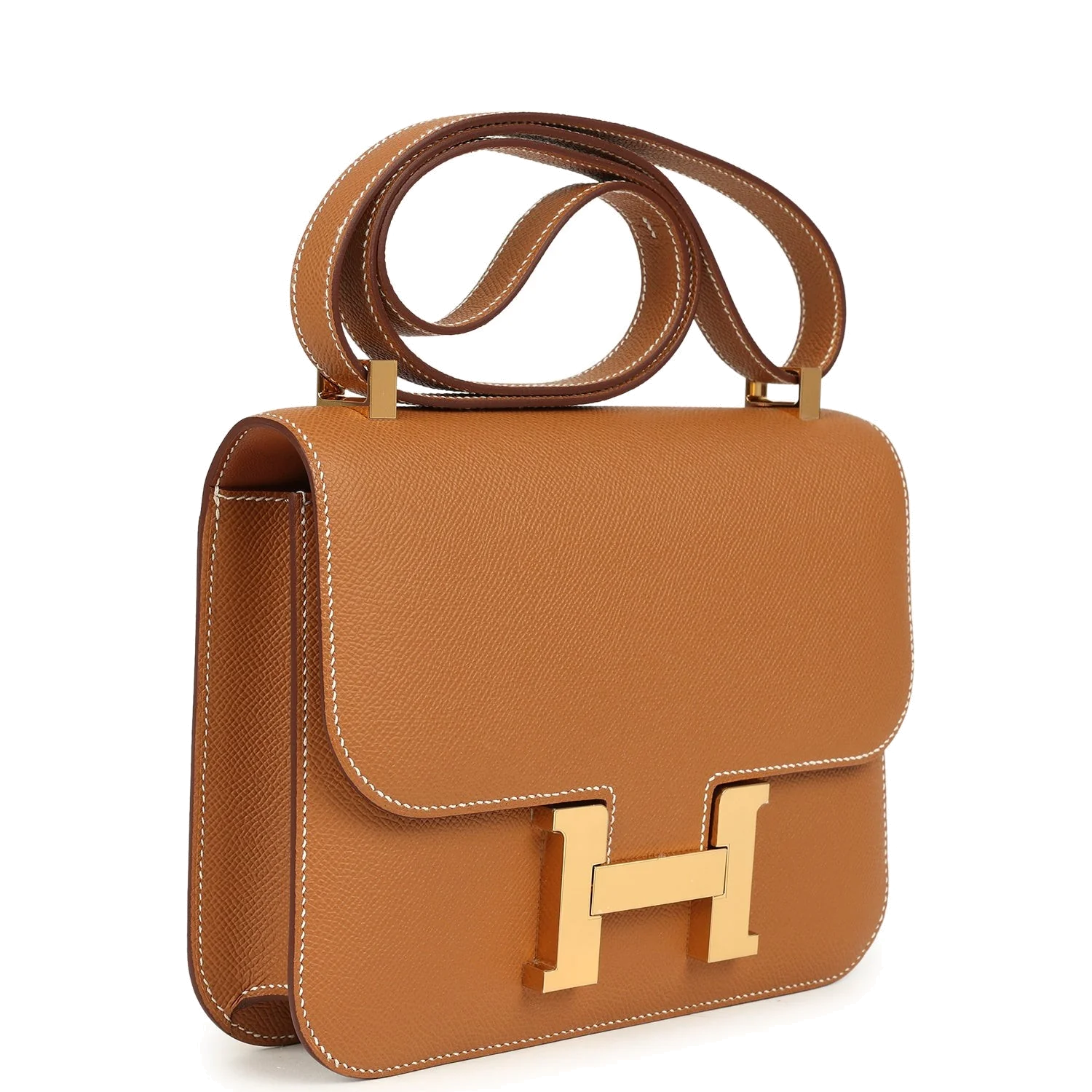 Hermes Constance 1-24 Gold Epsom Gold Hardware — фото 3