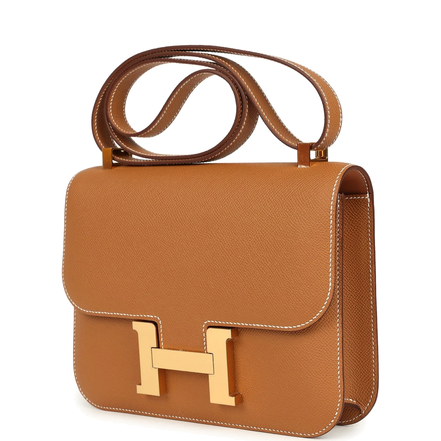 Hermes Constance 1-24 Gold Epsom Gold Hardware — фото 6