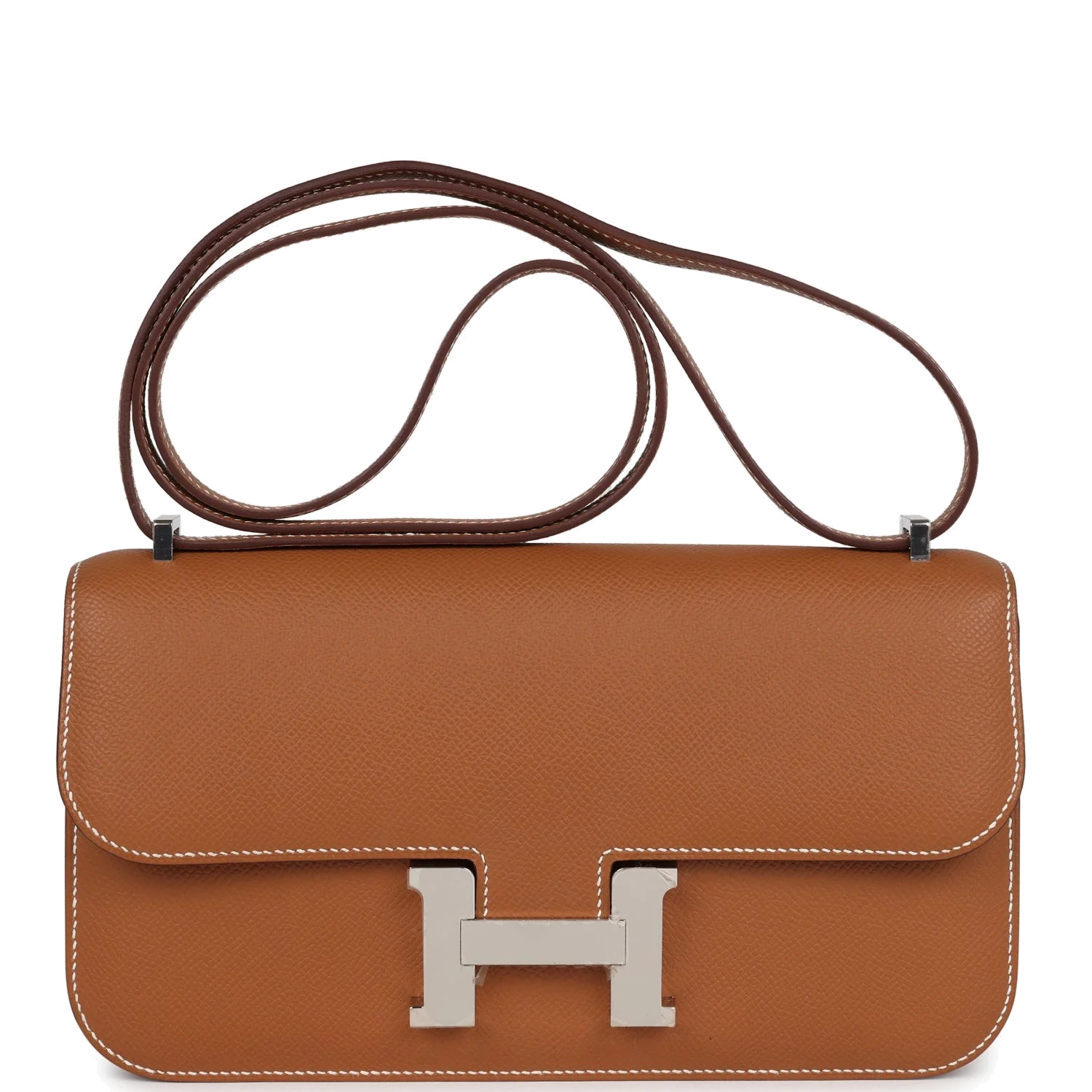 Hermes Constance Elan Gold Epsom Palladium Hardware — фото 2