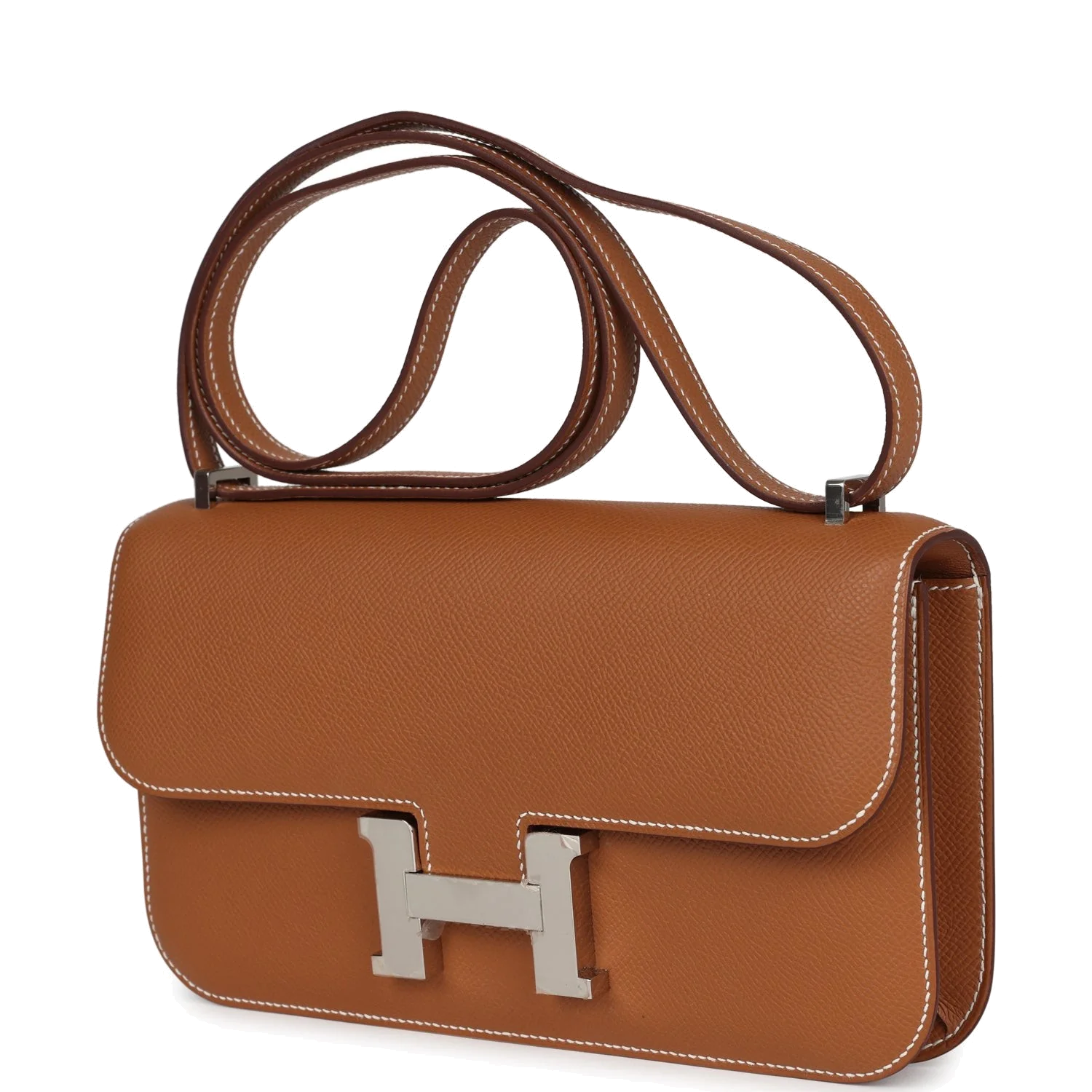 Hermes Constance Elan Gold Epsom Palladium Hardware — фото 6