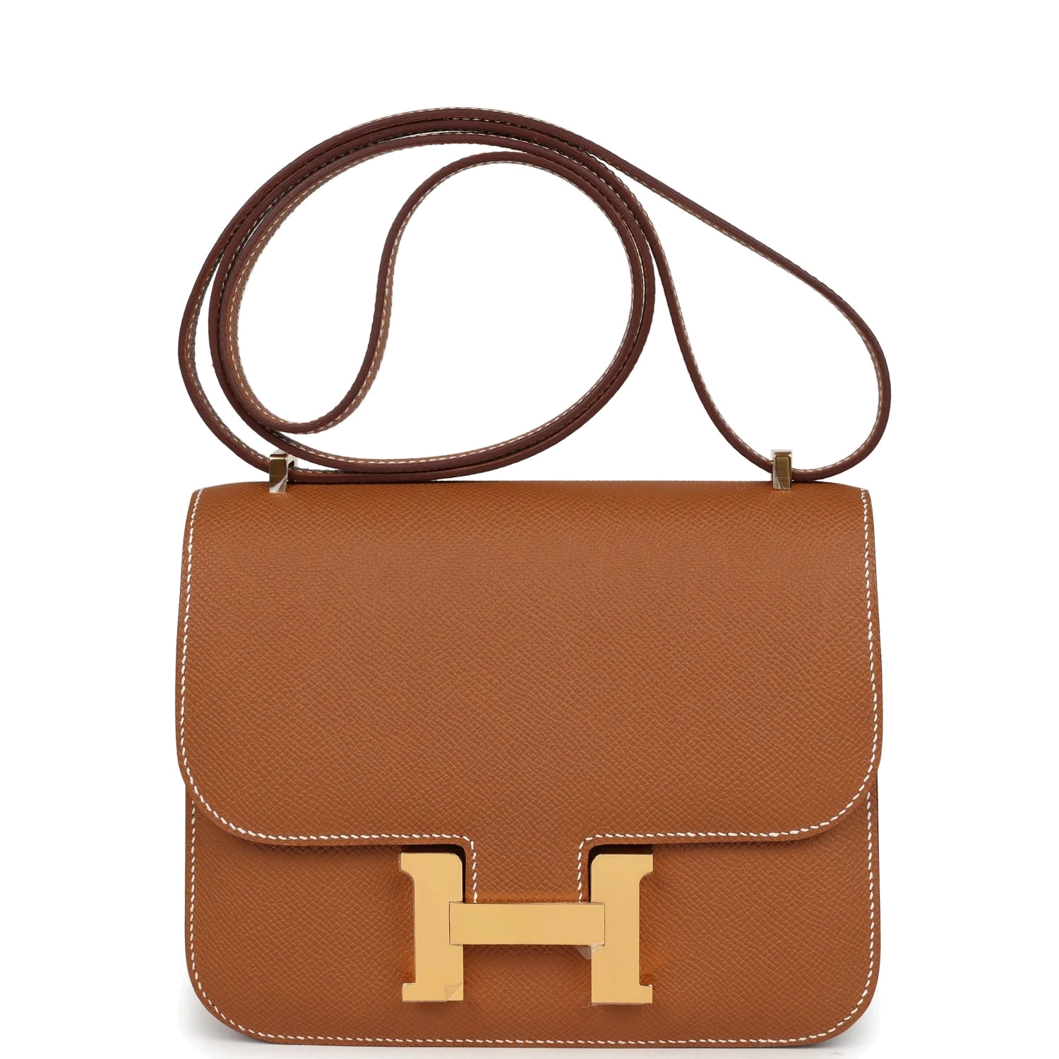 Hermes Constance 18 Gold Epsom Gold Hardware