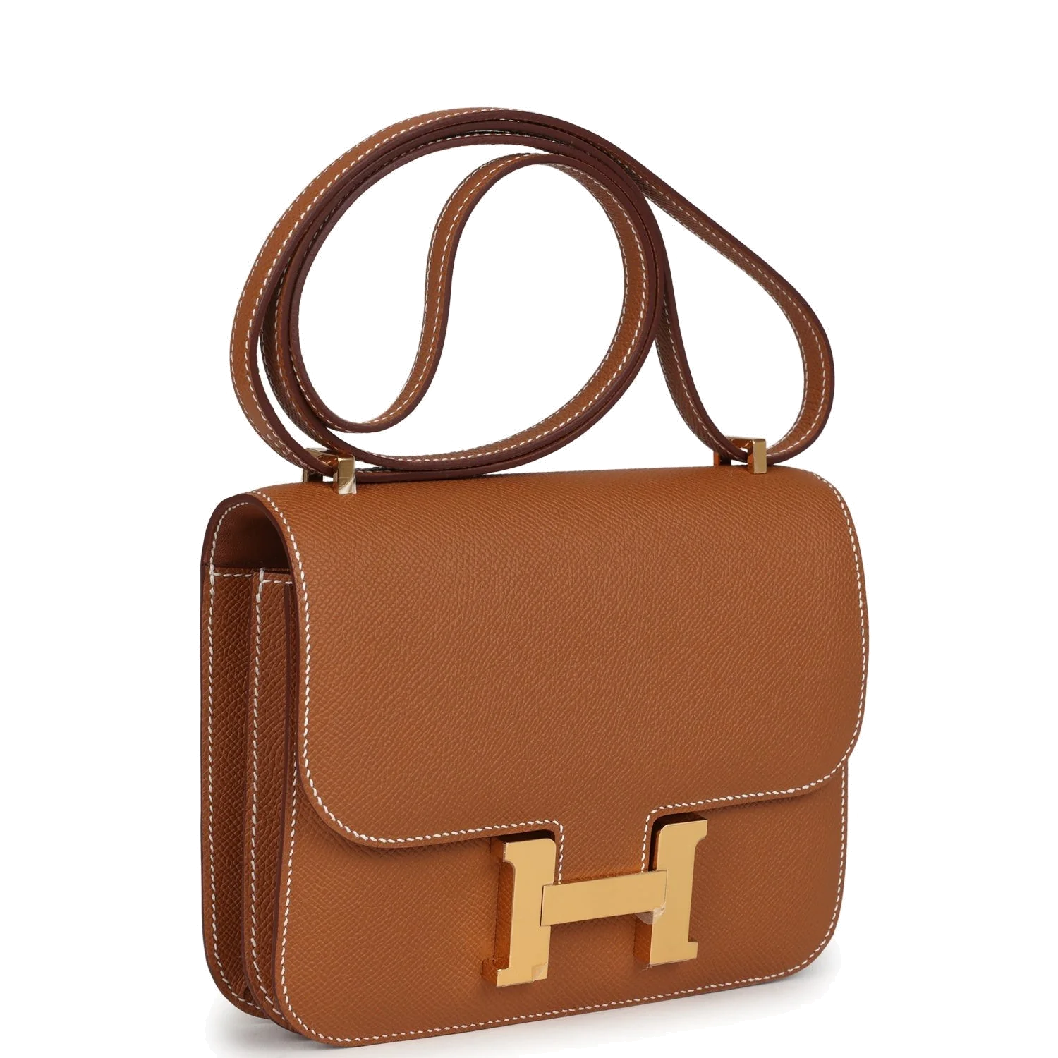 Hermes Constance 18 Gold Epsom Gold Hardware Золотой Epsom — фото 3