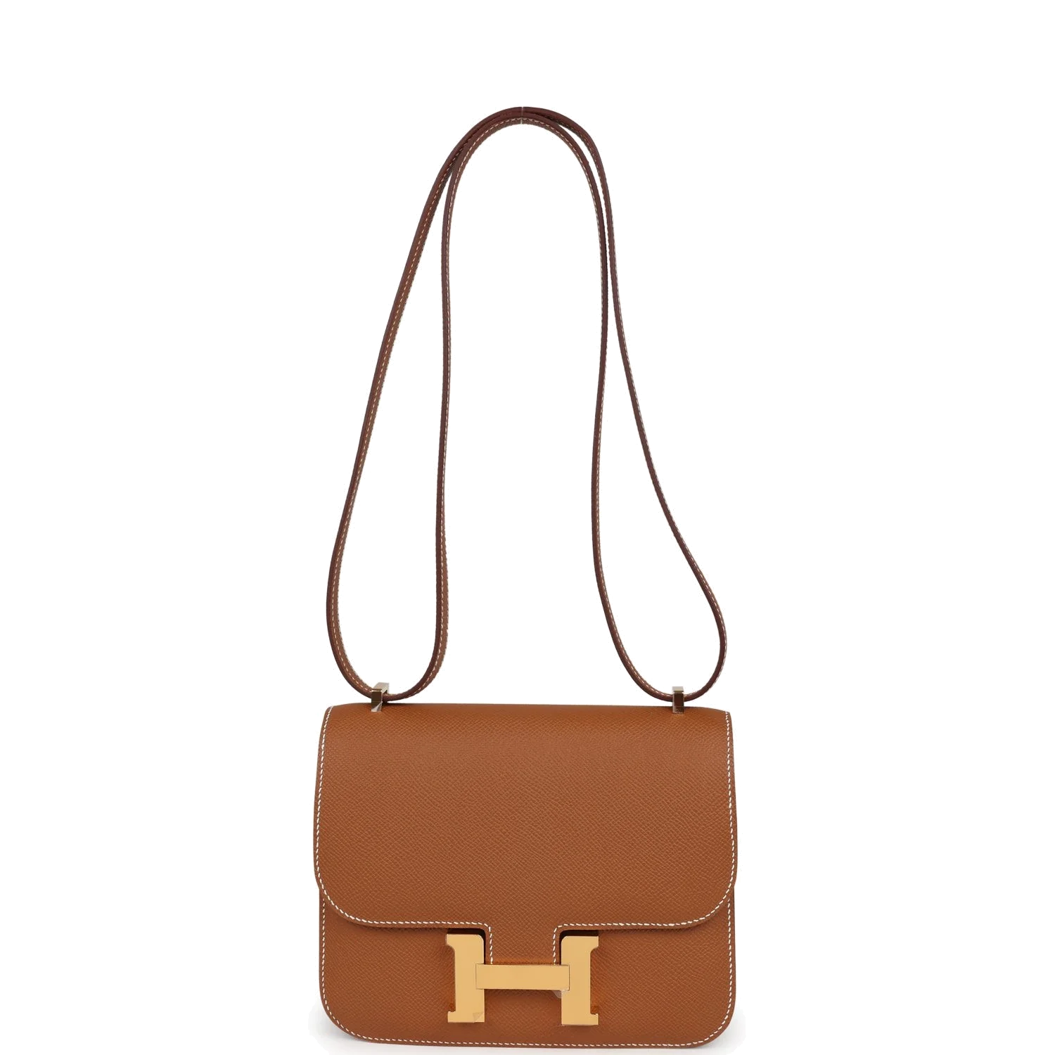 Hermes Constance 18 Gold Epsom Gold Hardware Золотой Epsom — фото 8