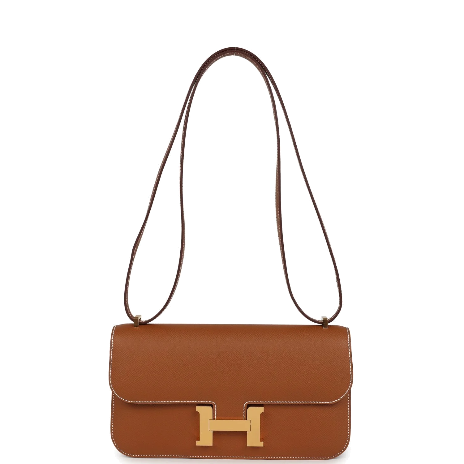 Hermes Constance Elan Gold Epsom Gold Hardware — фото 8